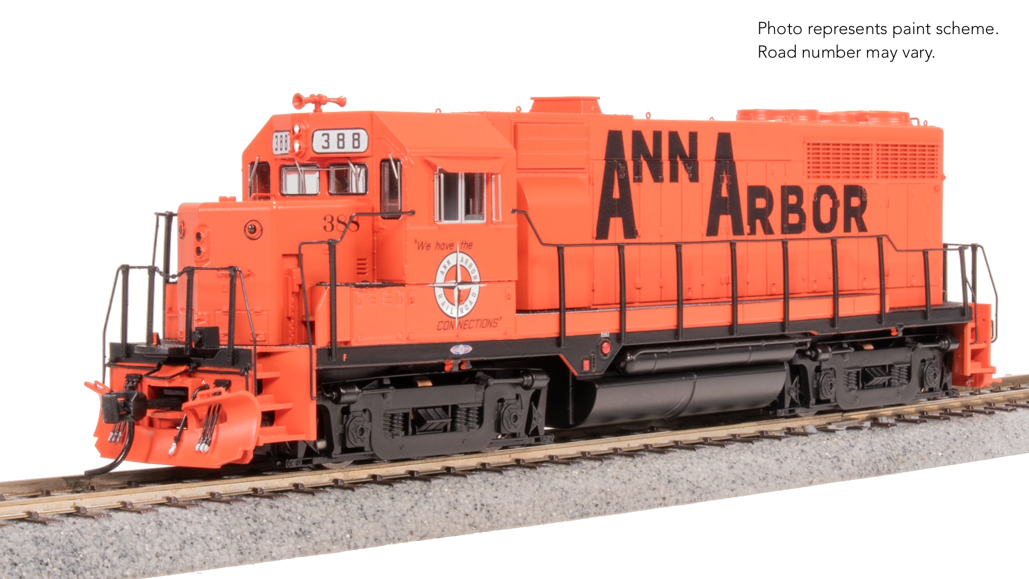 9192 EMD GP35, Ann Arbor 388, Billboard Scheme, No-Sound / DCC-Ready, HO (Smokebox Graphics Exclusive)
