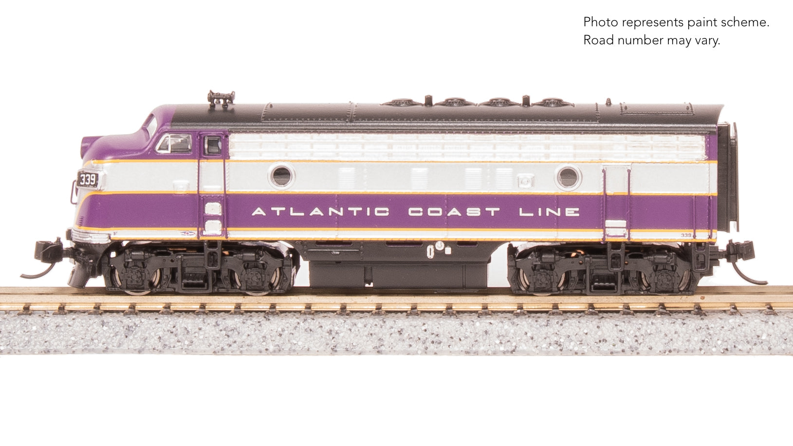 9220 EMD F3A, ACL 344, Purple & Silver, No-Sound / DCC-Ready, N