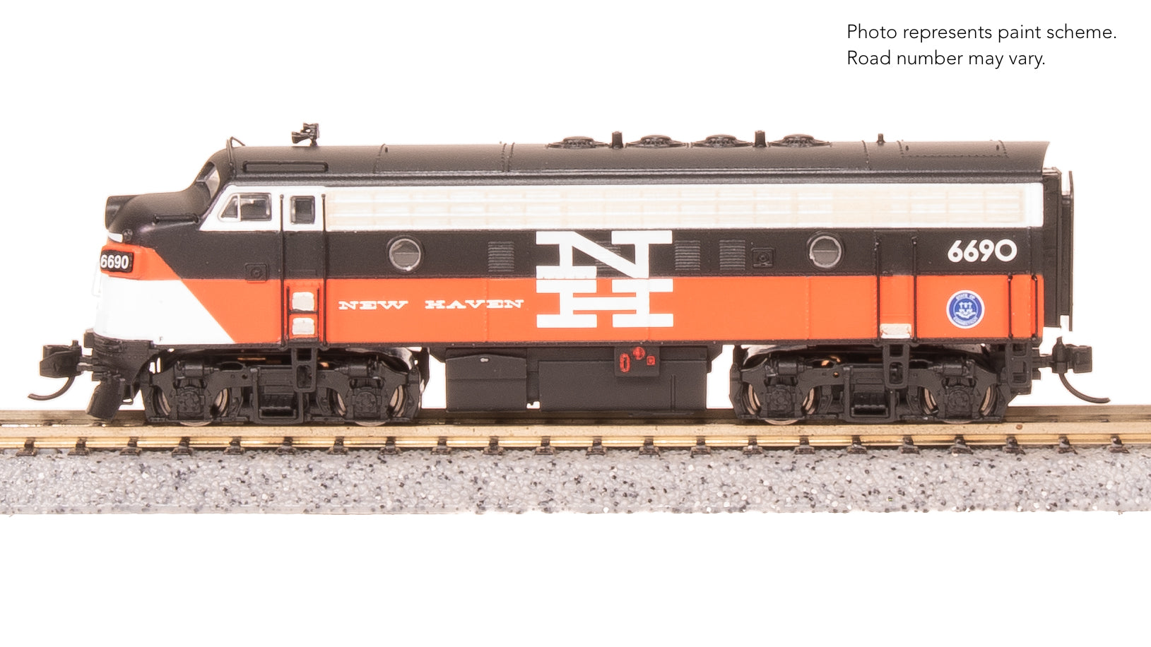 BACHMANN PLUS HO #234 WESTERN MARYLAND EMD F7A DIESEL LOCOMOTIVE BACHMANN PLUS HO #234 WESTERN MARYLAND EMD F7A DIESEL LOCOMOTIVE