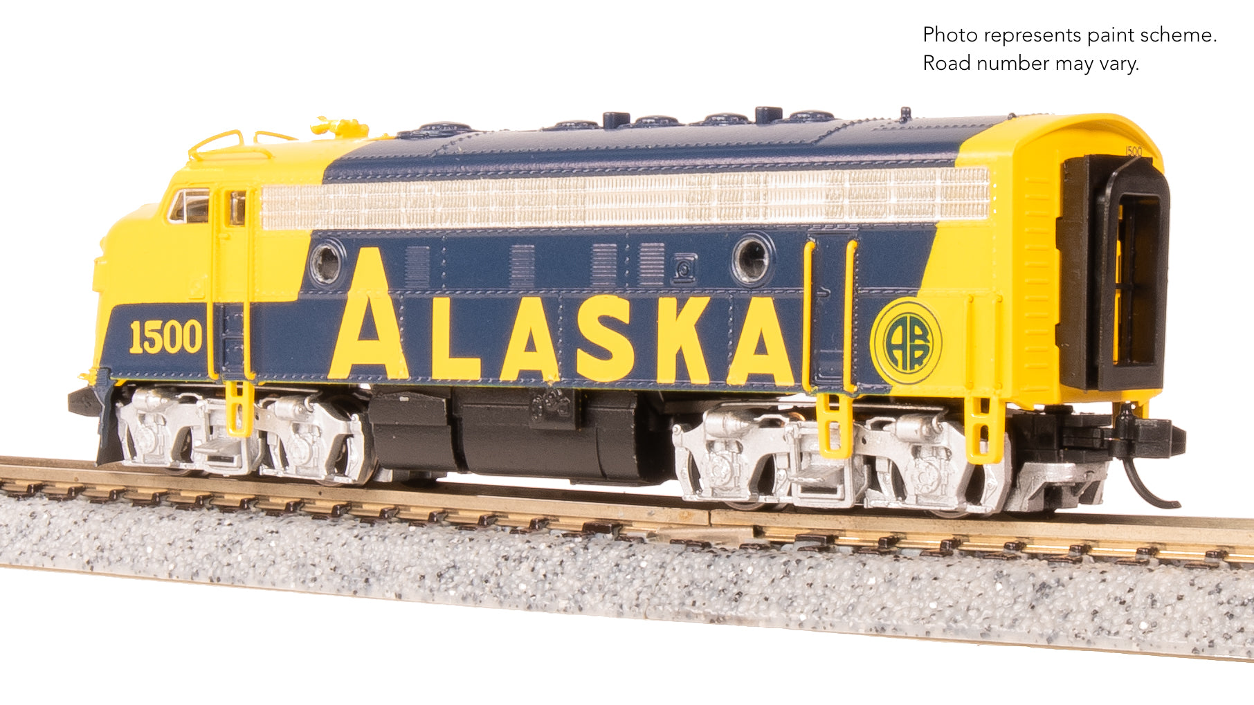 9261 EMD F7A, ARR 1500, Blue & Yellow, Paragon4 Sound/DC/DCC, N (Hobbytyme Exclusive)
