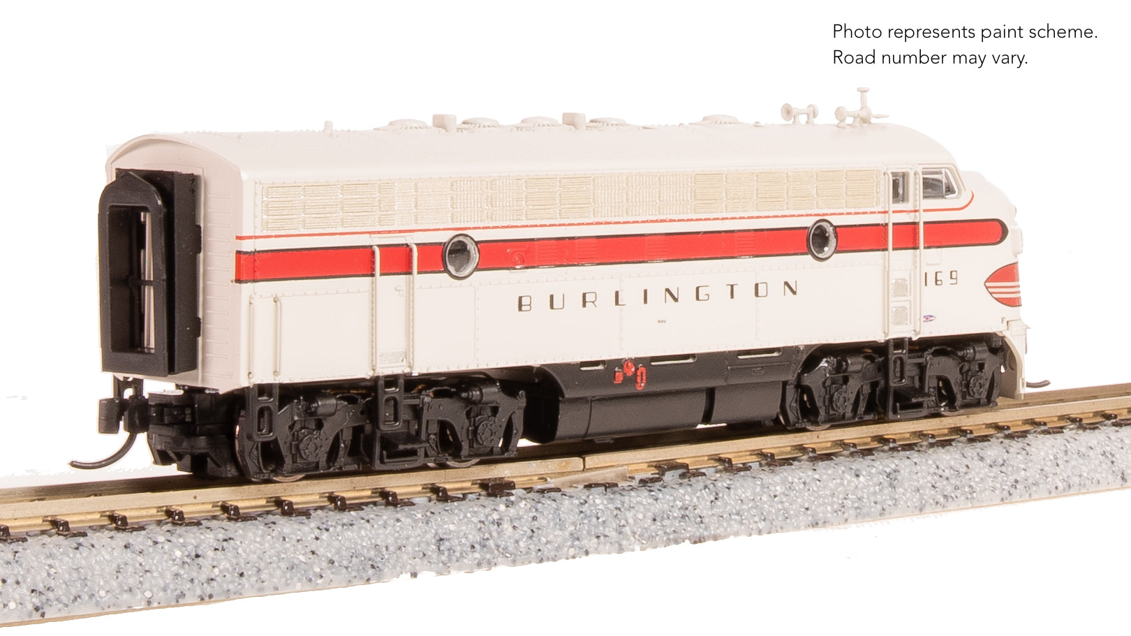 9279 EMD F7A, CBQ 169A, No-Sound / DCC-Ready, N