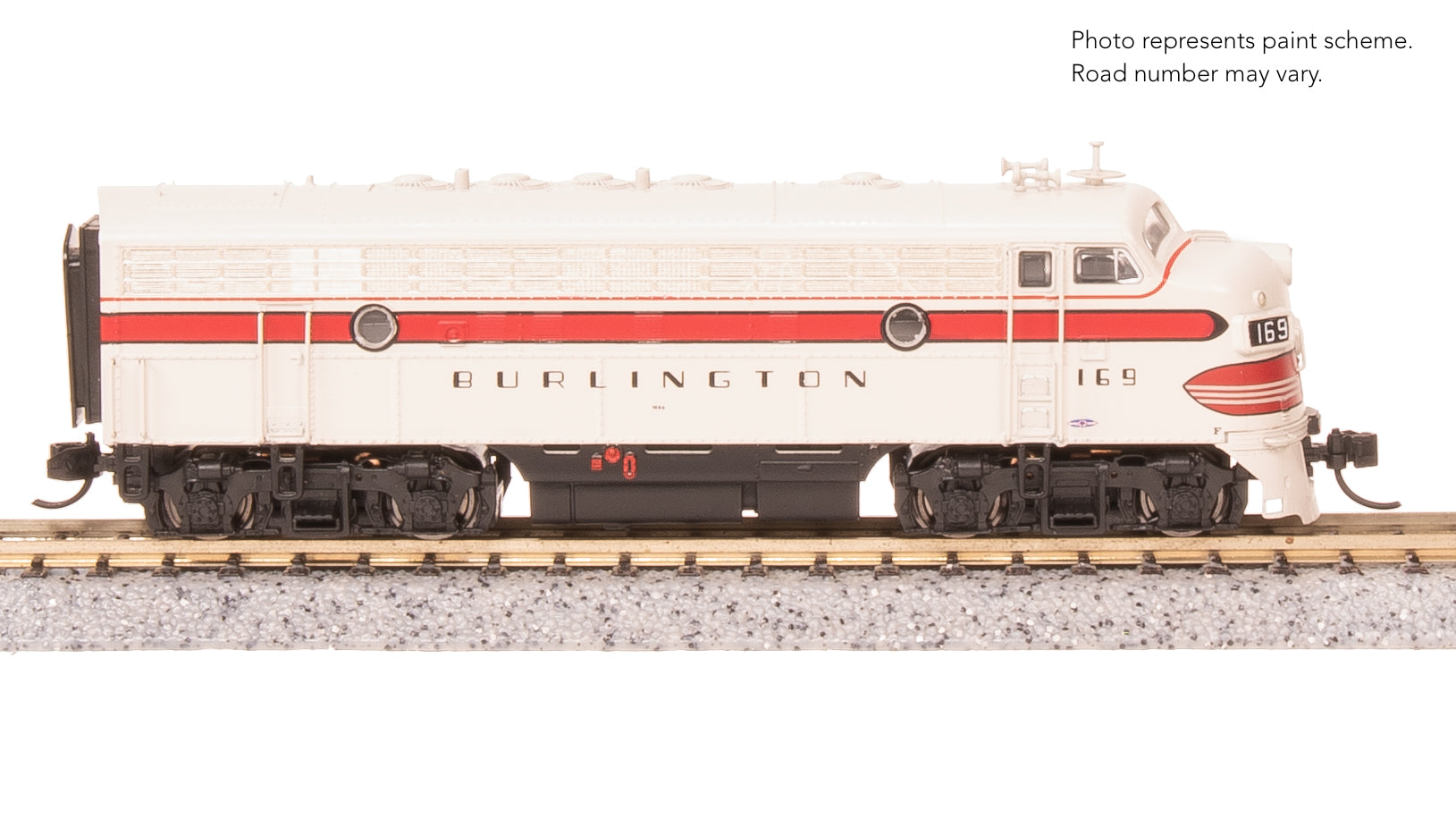 9279 EMD F7A, CBQ 169A, No-Sound / DCC-Ready, N