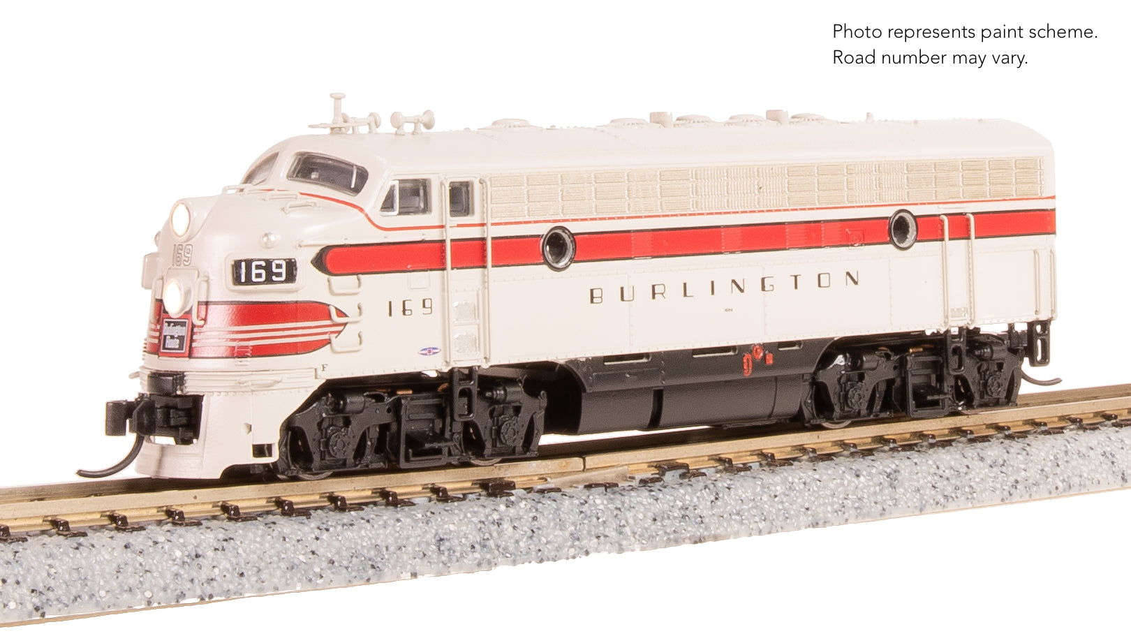 9279 EMD F7A, CBQ 169A, No-Sound / DCC-Ready, N