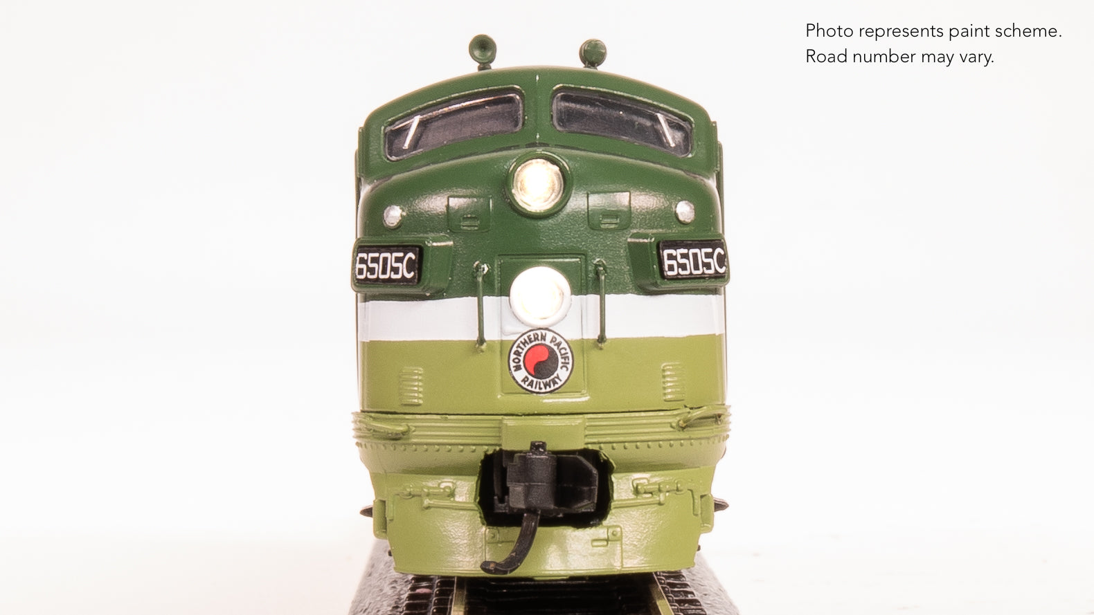 9287 EMD F5A, NP 6505C, 1954 Two Tone Green, No-Sound / DCC-Ready, N (Lowell Smith Exclusive)