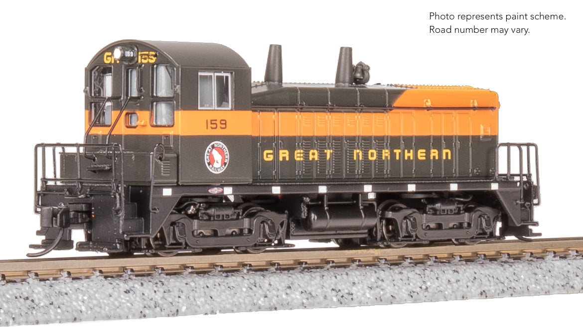 9303 EMD NW2 Switcher, GN 159, Simplified Empire Builder, Paragon4 Sound/DC/DCC, N