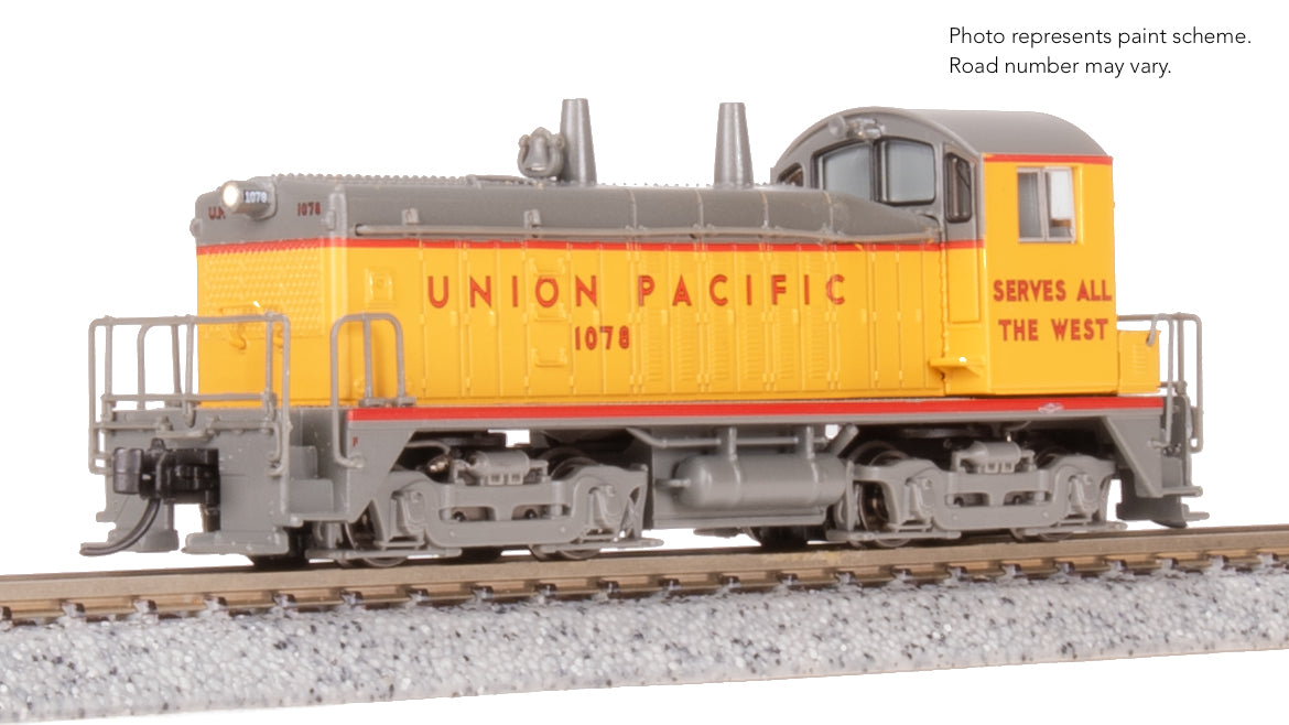 9334 EMD NW2 Switcher, UP 1078, Road of the Streamliners w/ Gray Trucks, No-Sound / DCC-Ready, N