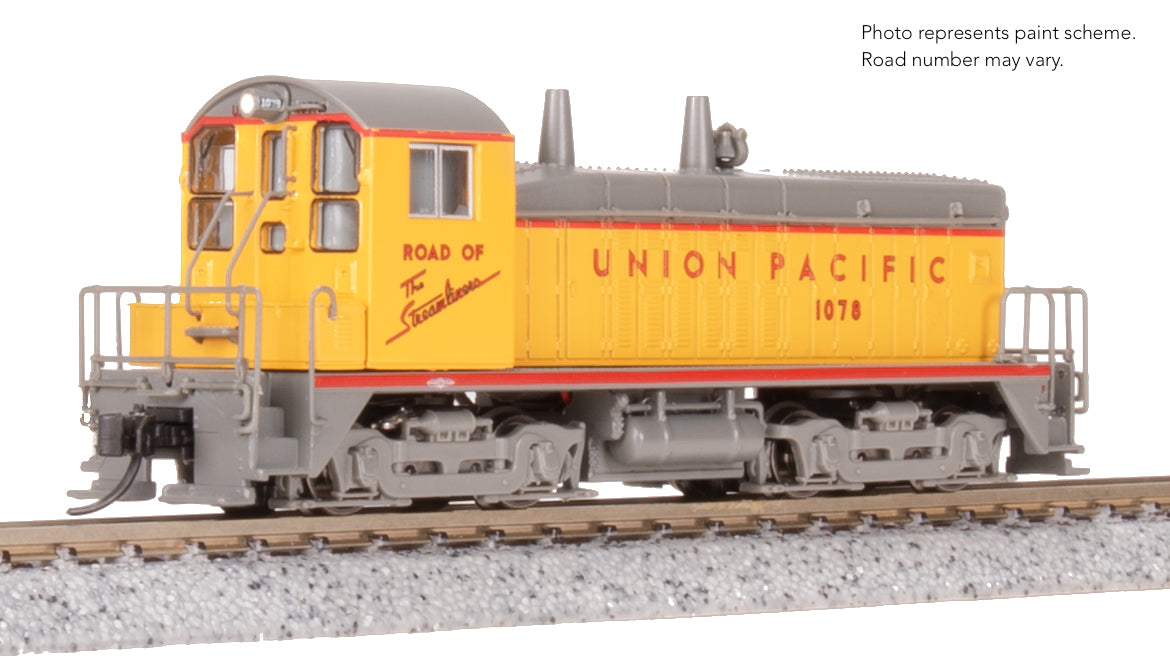 9334 EMD NW2 Switcher, UP 1078, Road of the Streamliners w/ Gray Trucks, No-Sound / DCC-Ready, N
