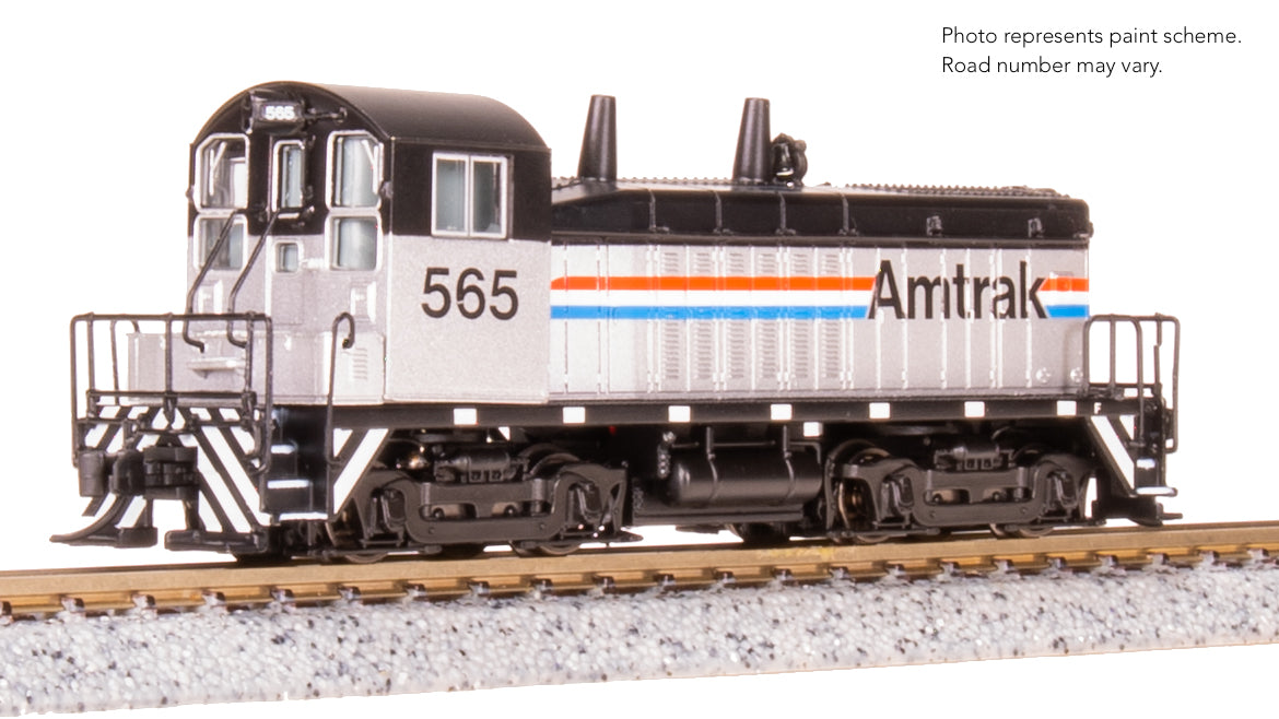 9341 EMD SW7 Switcher, Amtrak 566, Phase III Scheme, Paragon4 Sound/DC/DCC, N