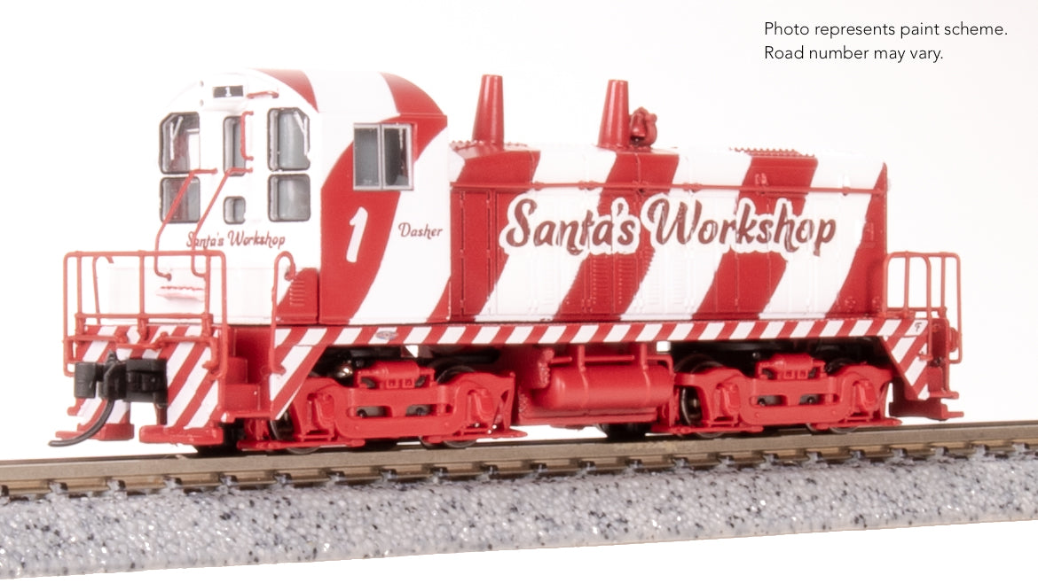 9354 EMD SW7 Switcher, Santa's Workshop #1, Paragon4 Sound/DC/DCC, N