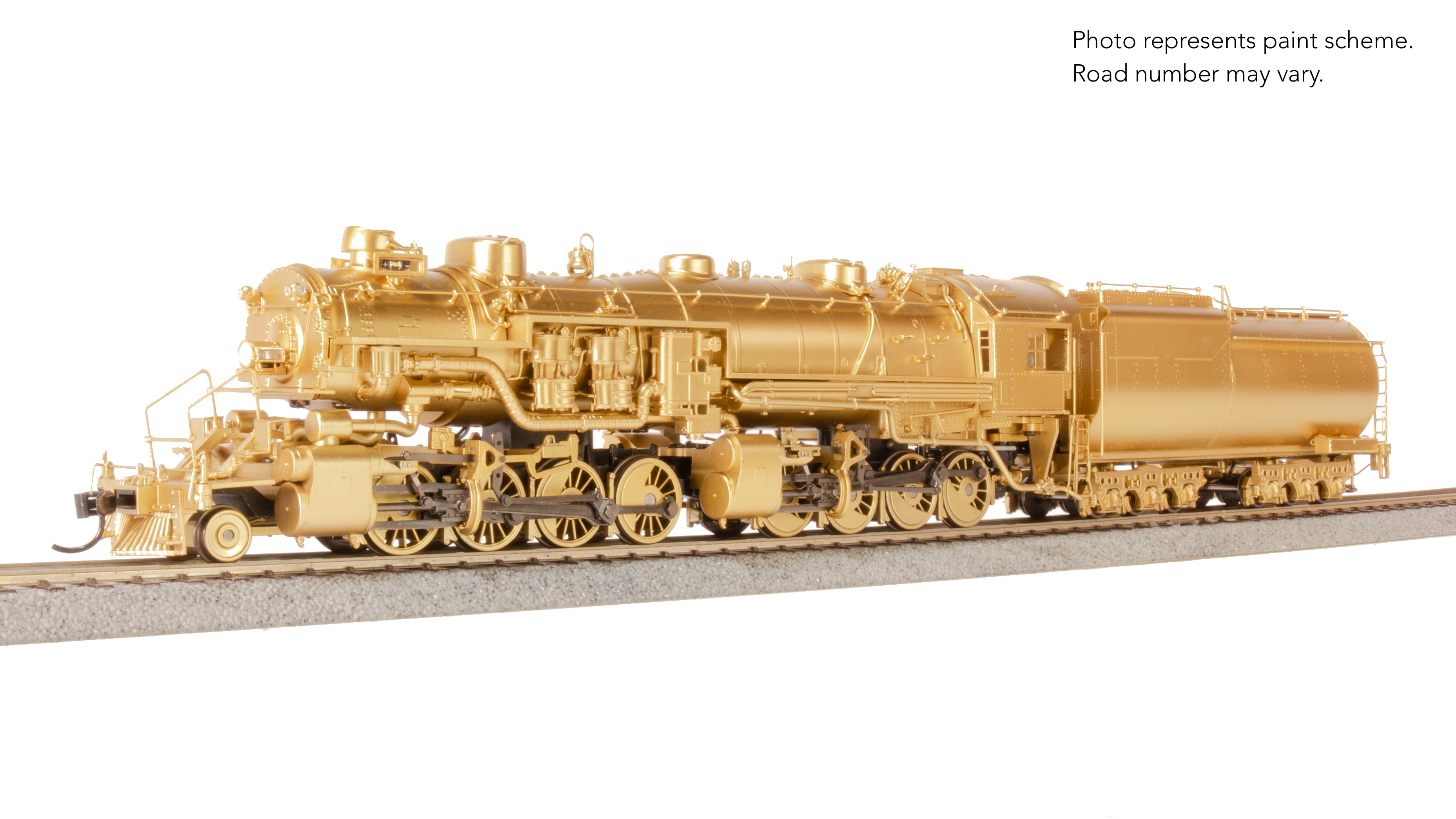 9427 Union Pacific 2-8-8-0 "Bullmoose", Painted Brass, SA-C-6, Pre-1944 Appearance w/ 4-BL FWH, Paragon4 Sound/DC/DCC, Smoke, HO