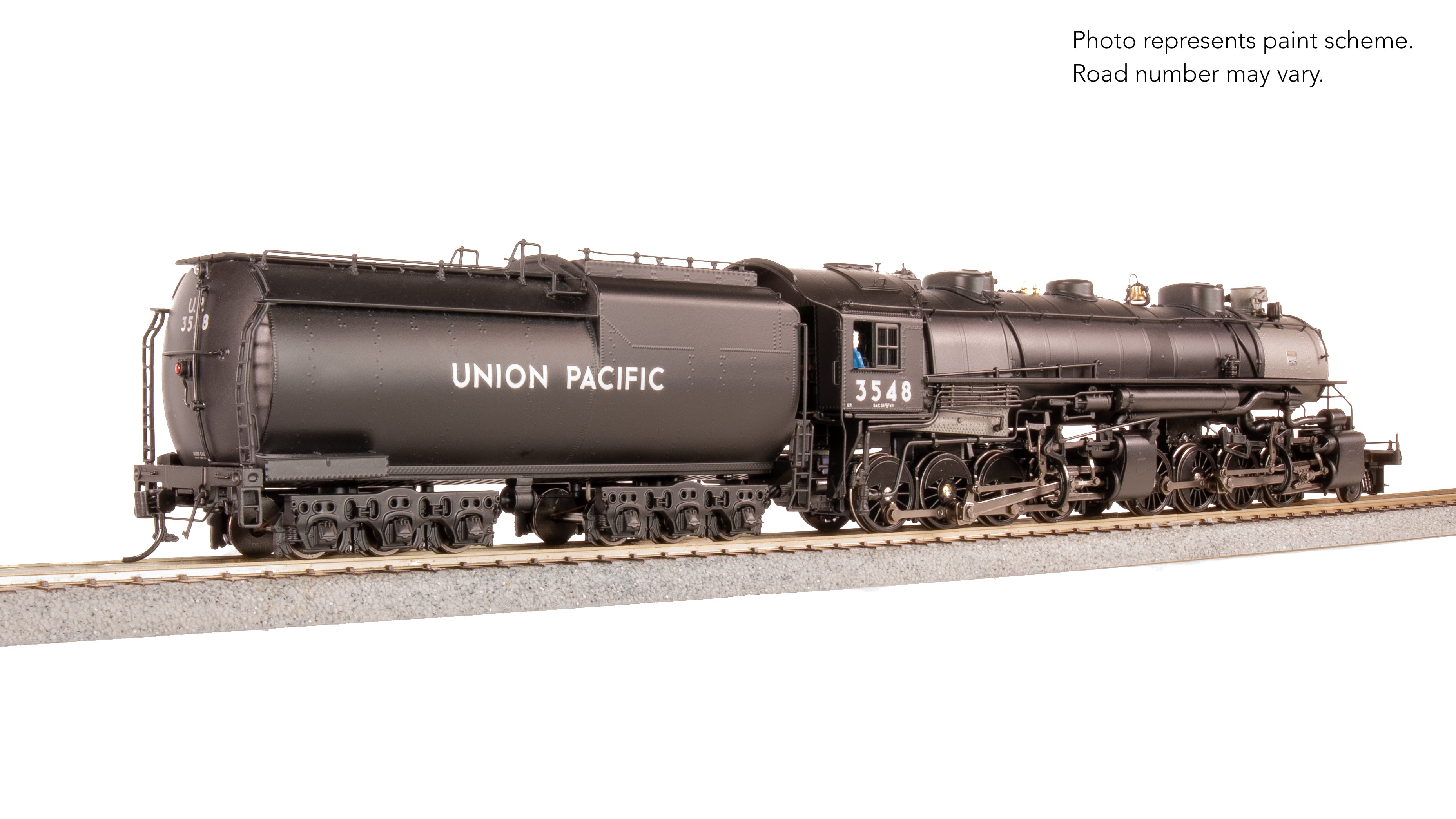 9430 Union Pacific 2-8-8-0 "Bullmoose", SA-C-6, #3548, Pre-1944 Appearance w/ 4-BL FWH, No-Sound / DCC-Ready, HO