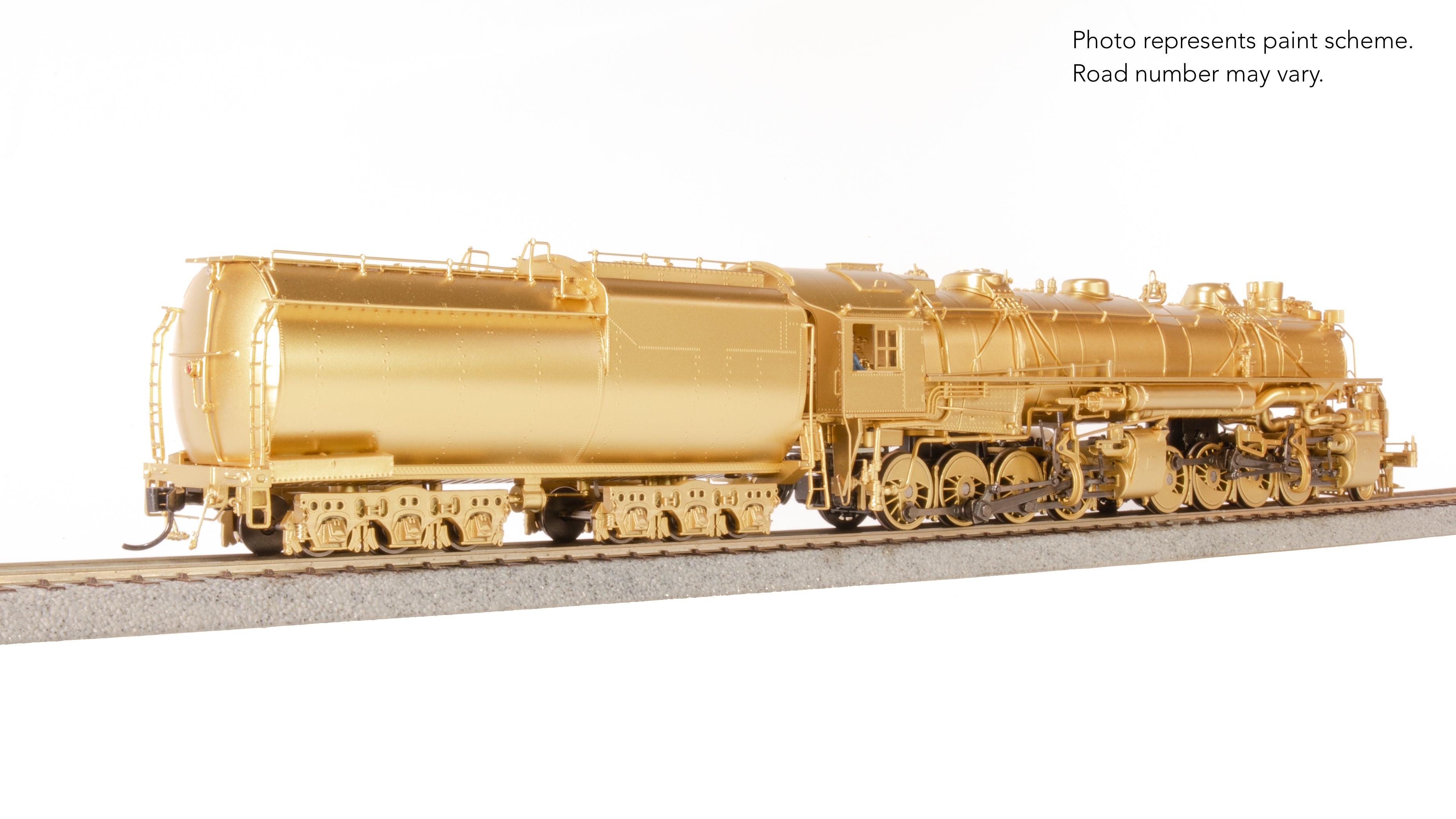 9438 Union Pacific 2-8-8-0 "Bullmoose", Painted Brass, SA-C-2, Post-1944 Appearance w/ 5SA FWH, No-Sound / DCC-Ready, HO