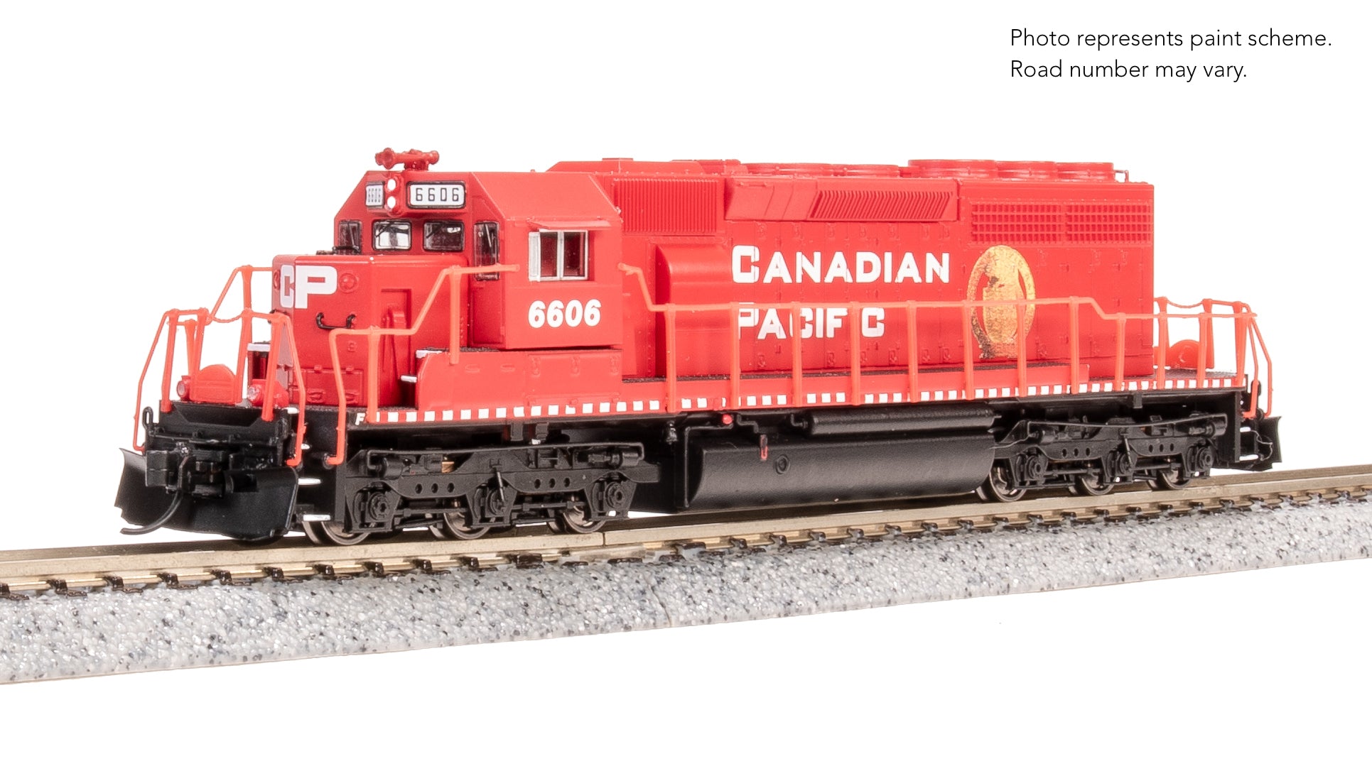9464 EMD SD40-2, CP 6606, Golden Beaver Scheme, Paragon4 Sound/DC/DCC,