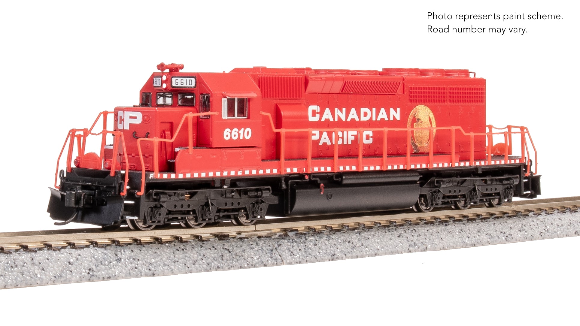9485 EMD SD40-2, CP 6610, Golden Beaver Scheme, No-Sound / DCC-Ready, N