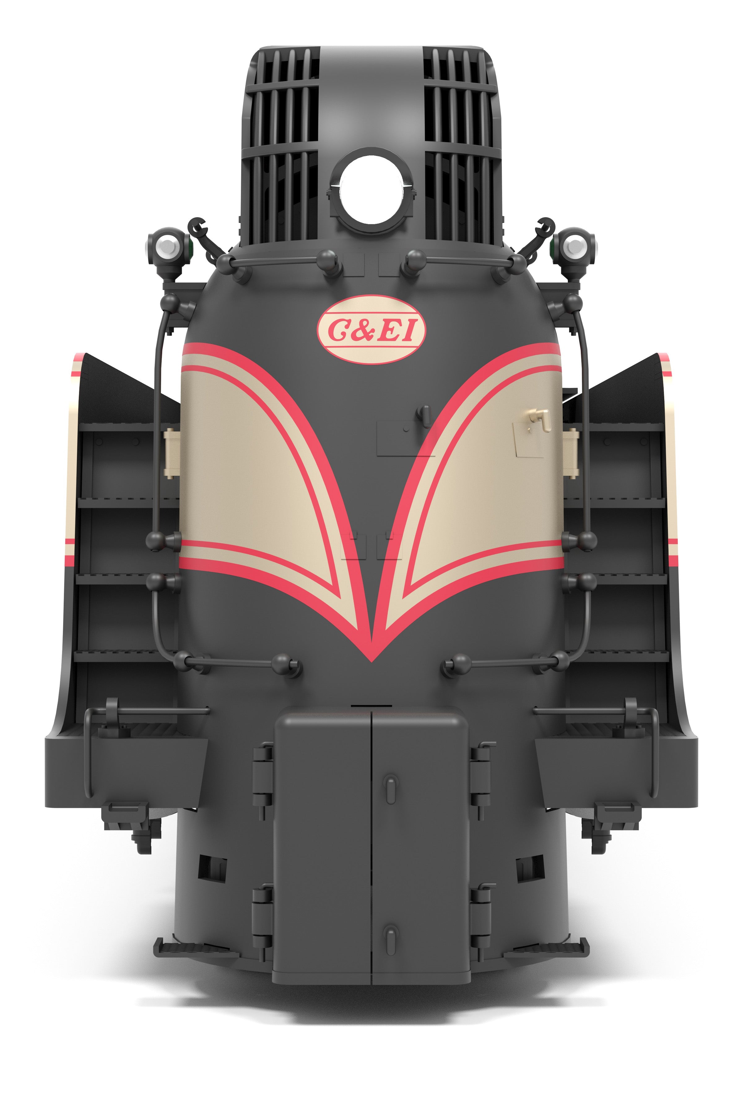 9555 C&NW 4-6-2, C&EI #1008, "Dixie Flagler" Passenger Scheme, No-Sound / DCC-Ready, HO (Fantasy Paint Scheme)