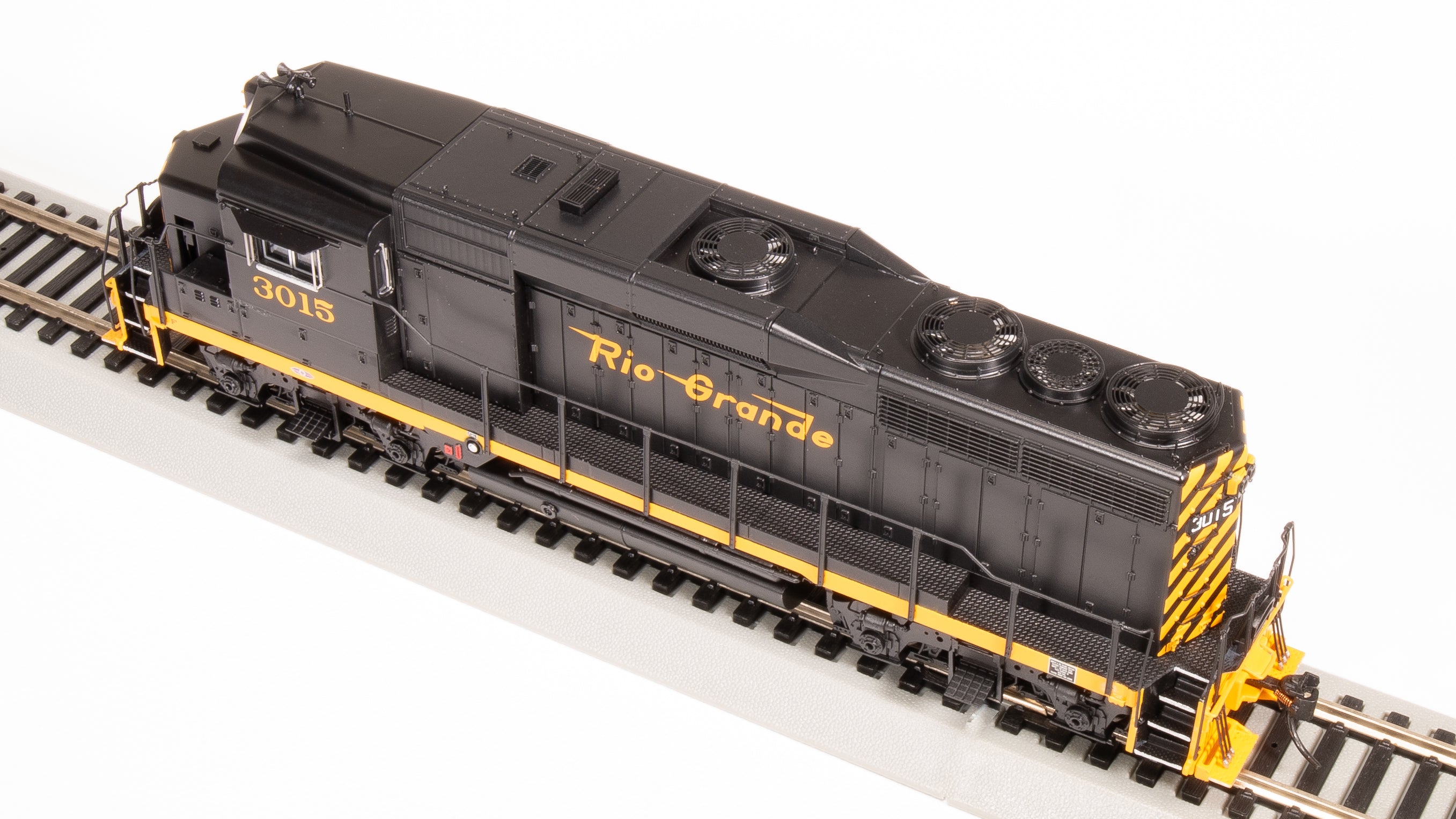 9571 EMD GP30, DRGW 3018, Small "Rio Grande", No-Sound / DCC-Ready, HO