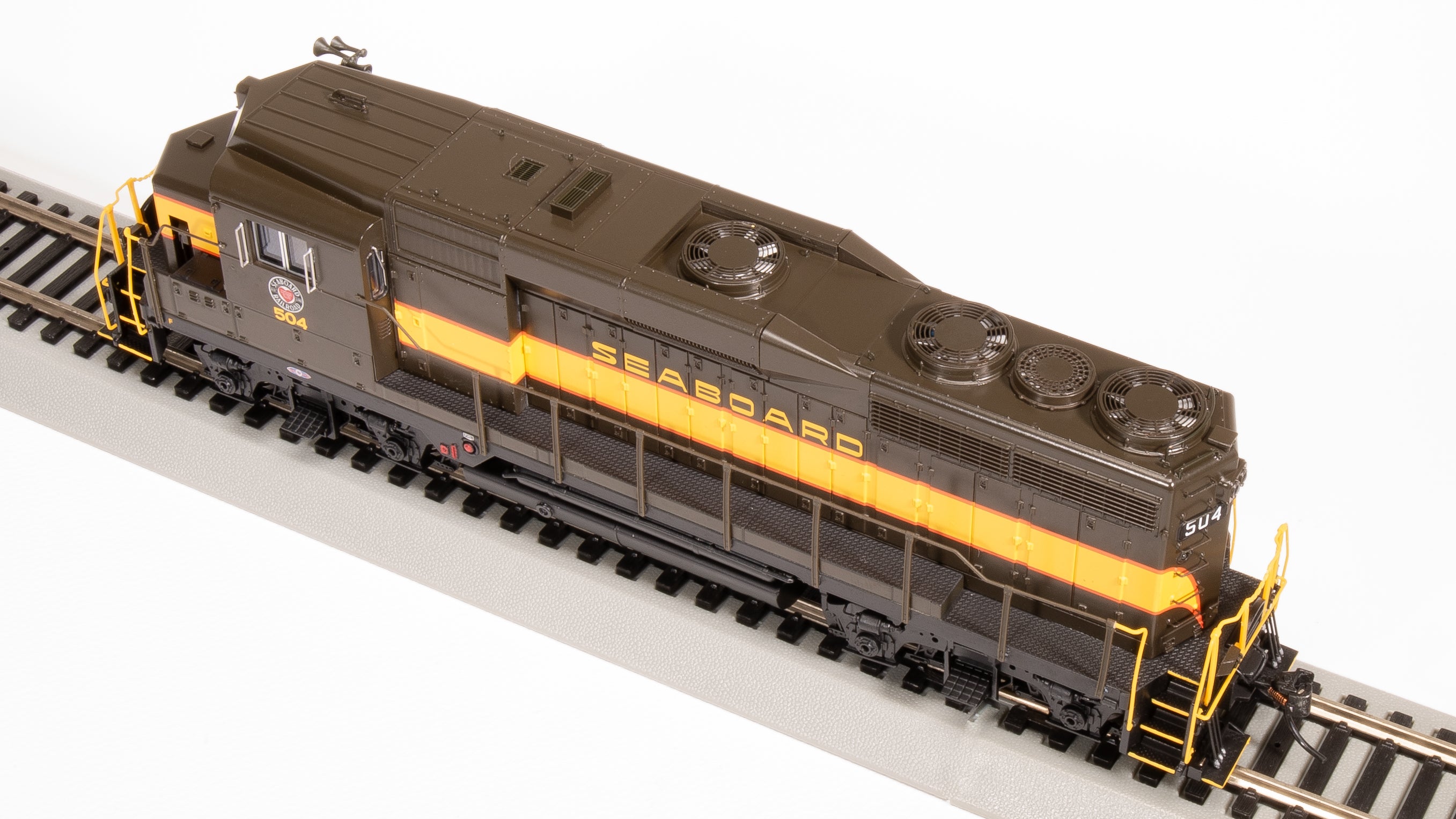 9577 EMD GP30, SAL 508, Pullman Green, Yellow, & Orange, No-Sound / DCC-Ready, HO