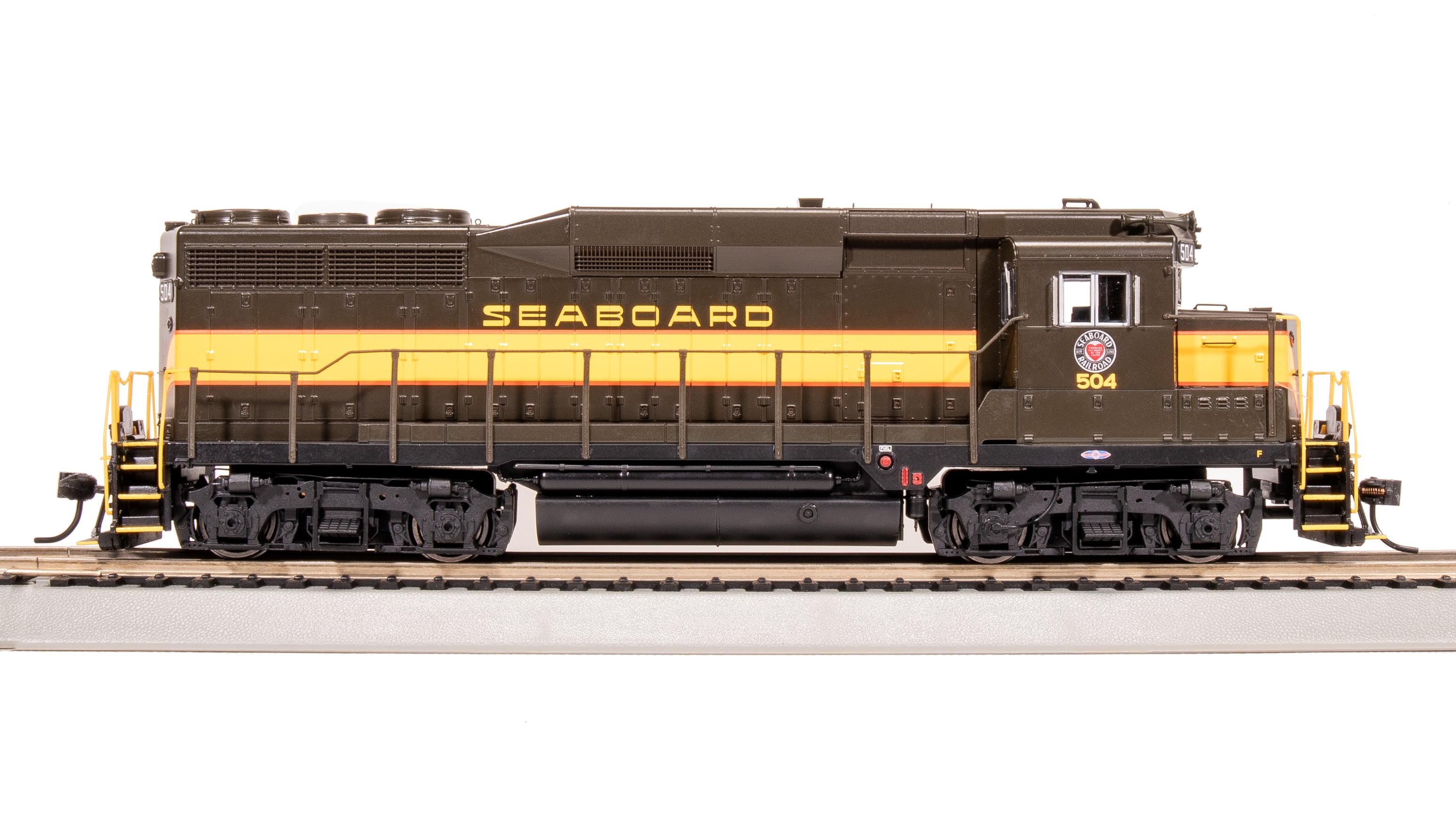 9577 EMD GP30, SAL 508, Pullman Green, Yellow, & Orange, No-Sound / DCC-Ready, HO