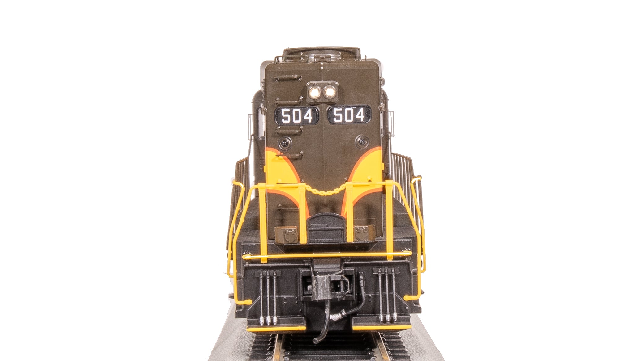 9577 EMD GP30, SAL 508, Pullman Green, Yellow, & Orange, No-Sound / DCC-Ready, HO