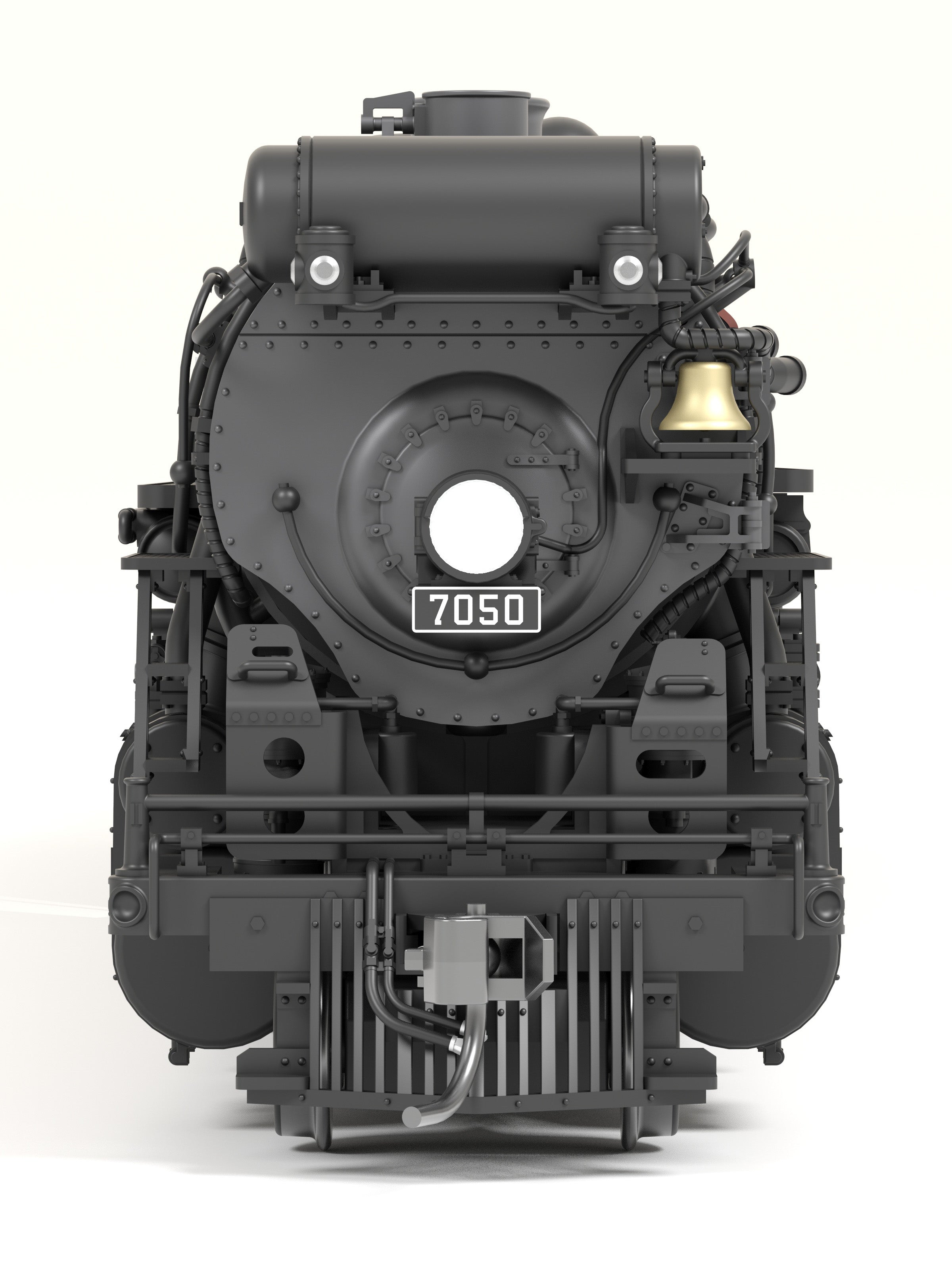 9615 Illinois Central #7050, 1930's Appearance, No-Sound / DCC-Ready, HO