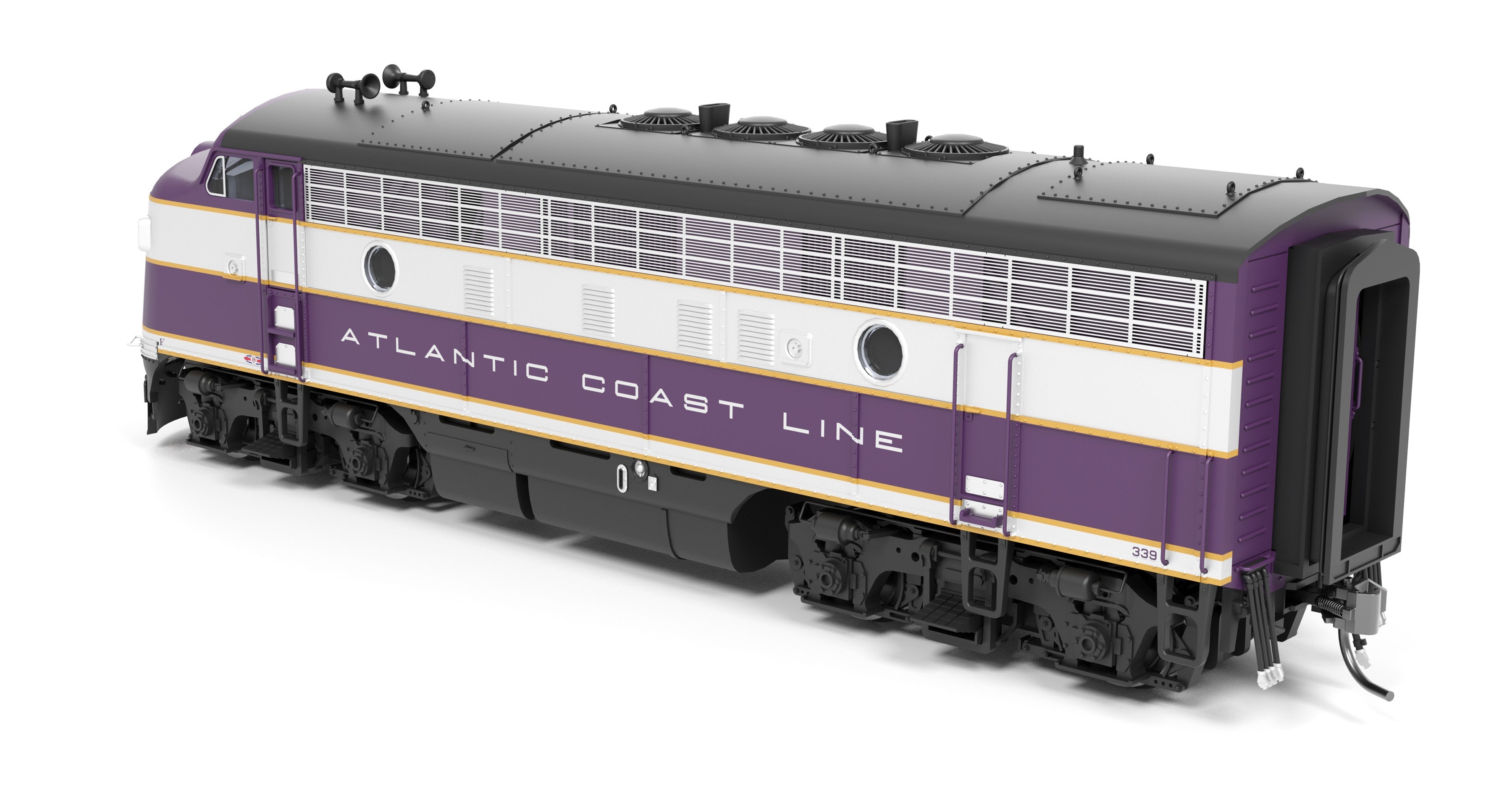 REFURBISHED R9652 EMD F3A, ACL 344, Purple & Silver, Paragon4 Sound/DC/DCC, HO