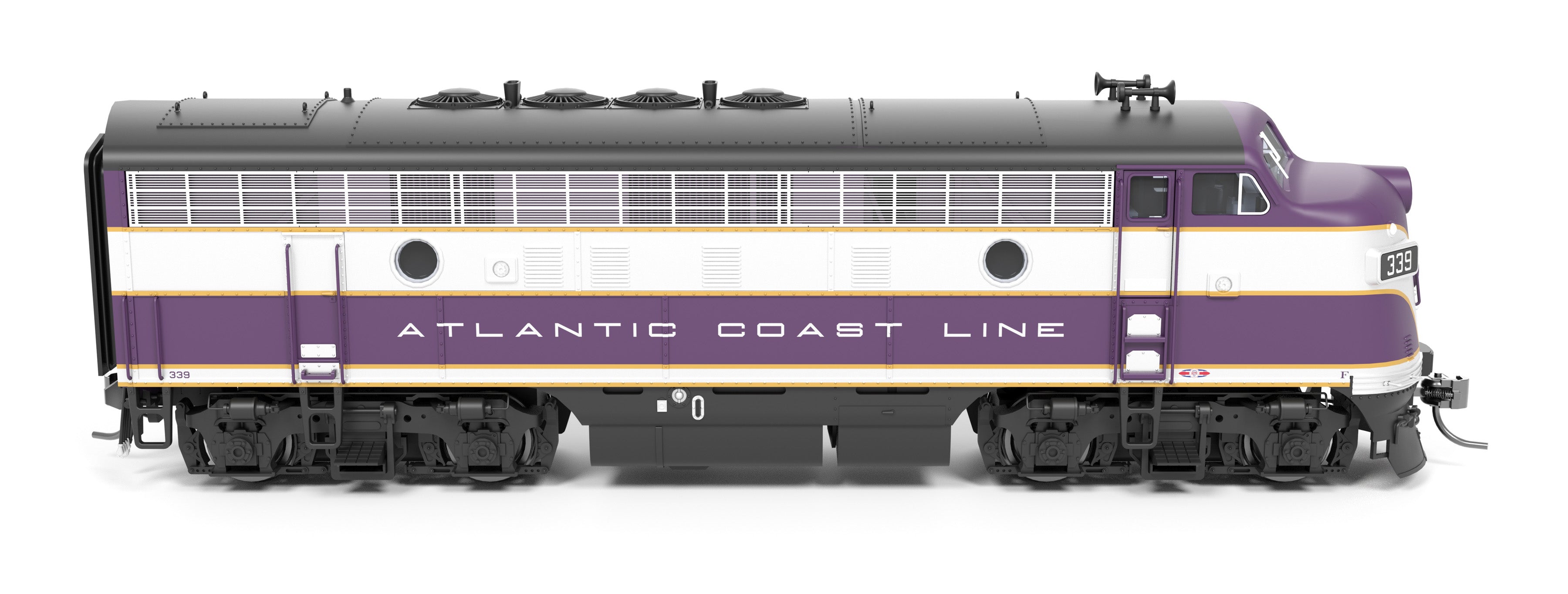 REFURBISHED R9652 EMD F3A, ACL 344, Purple & Silver, Paragon4 Sound/DC/DCC, HO