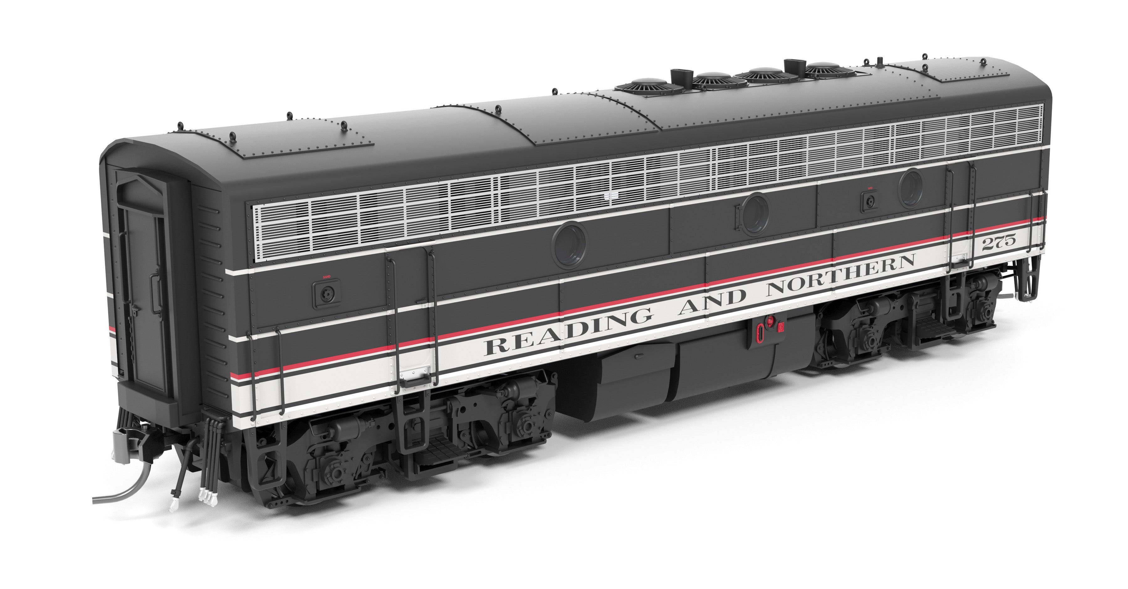 REFURBISHED R9707 EMD F7B, RBMN 275, Modern Excursion Appearance, Paragon4 Sound/DC/DCC, HO