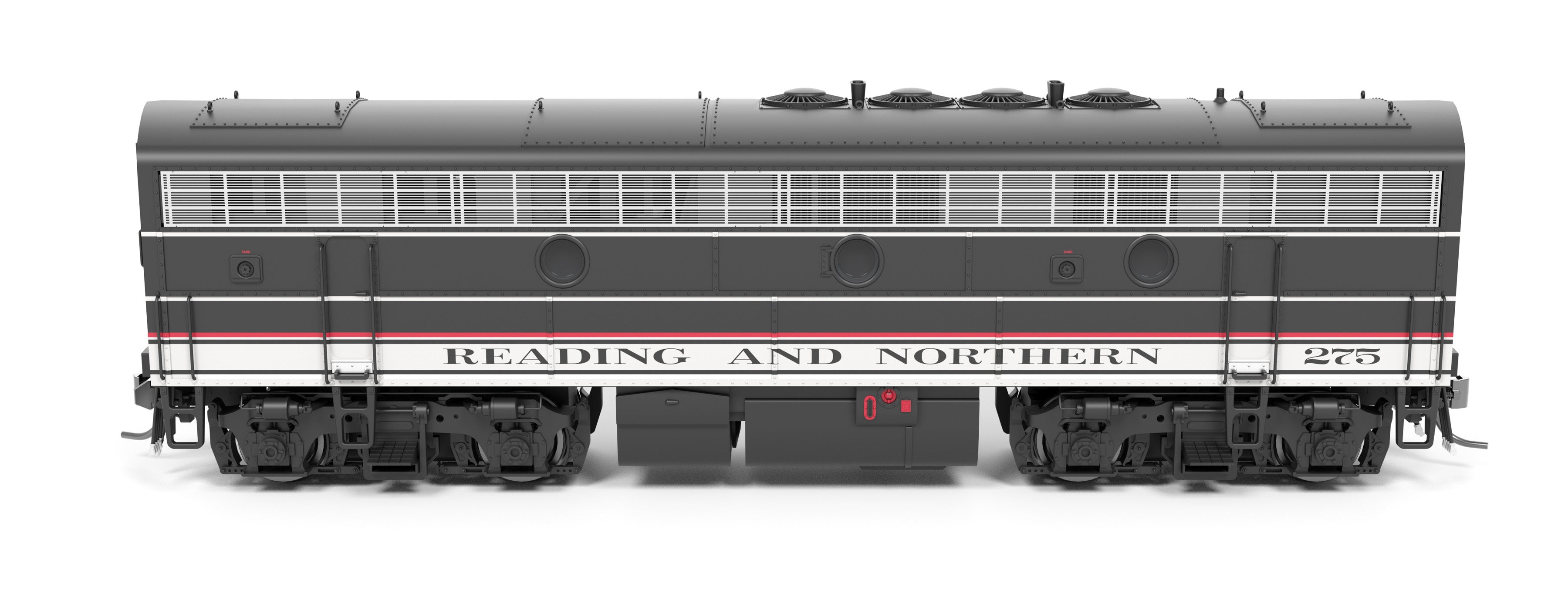 REFURBISHED R9707 EMD F7B, RBMN 275, Modern Excursion Appearance, Paragon4 Sound/DC/DCC, HO