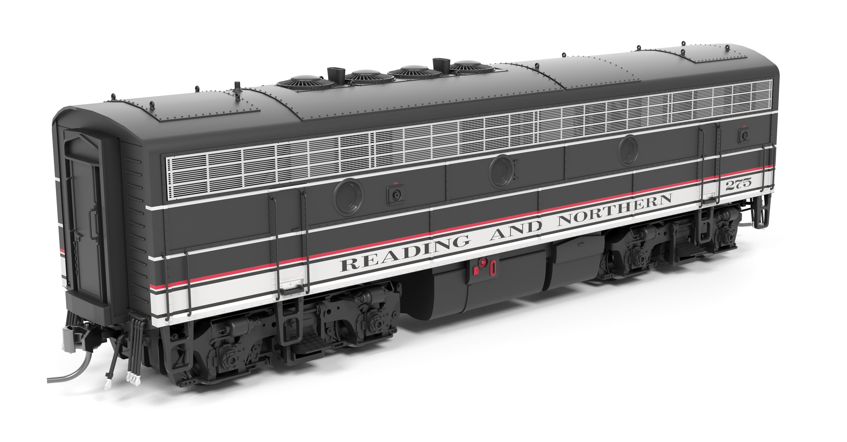 REFURBISHED R9707 EMD F7B, RBMN 275, Modern Excursion Appearance, Paragon4 Sound/DC/DCC, HO