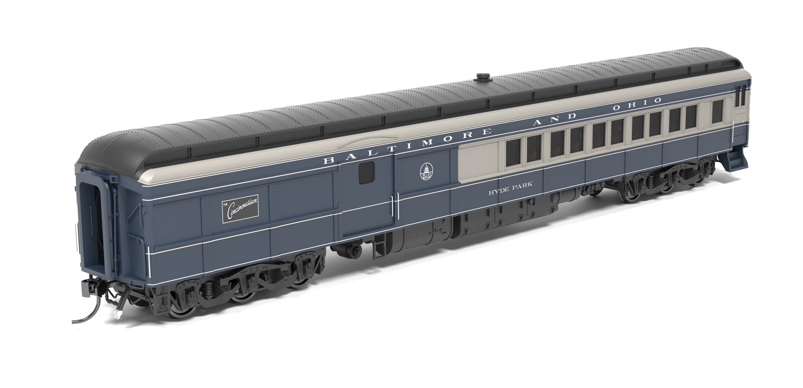 9718 B&O Cincinnatian Heavyweight 5-Car Passenger Set, HO Scale (Train World Exclusive)