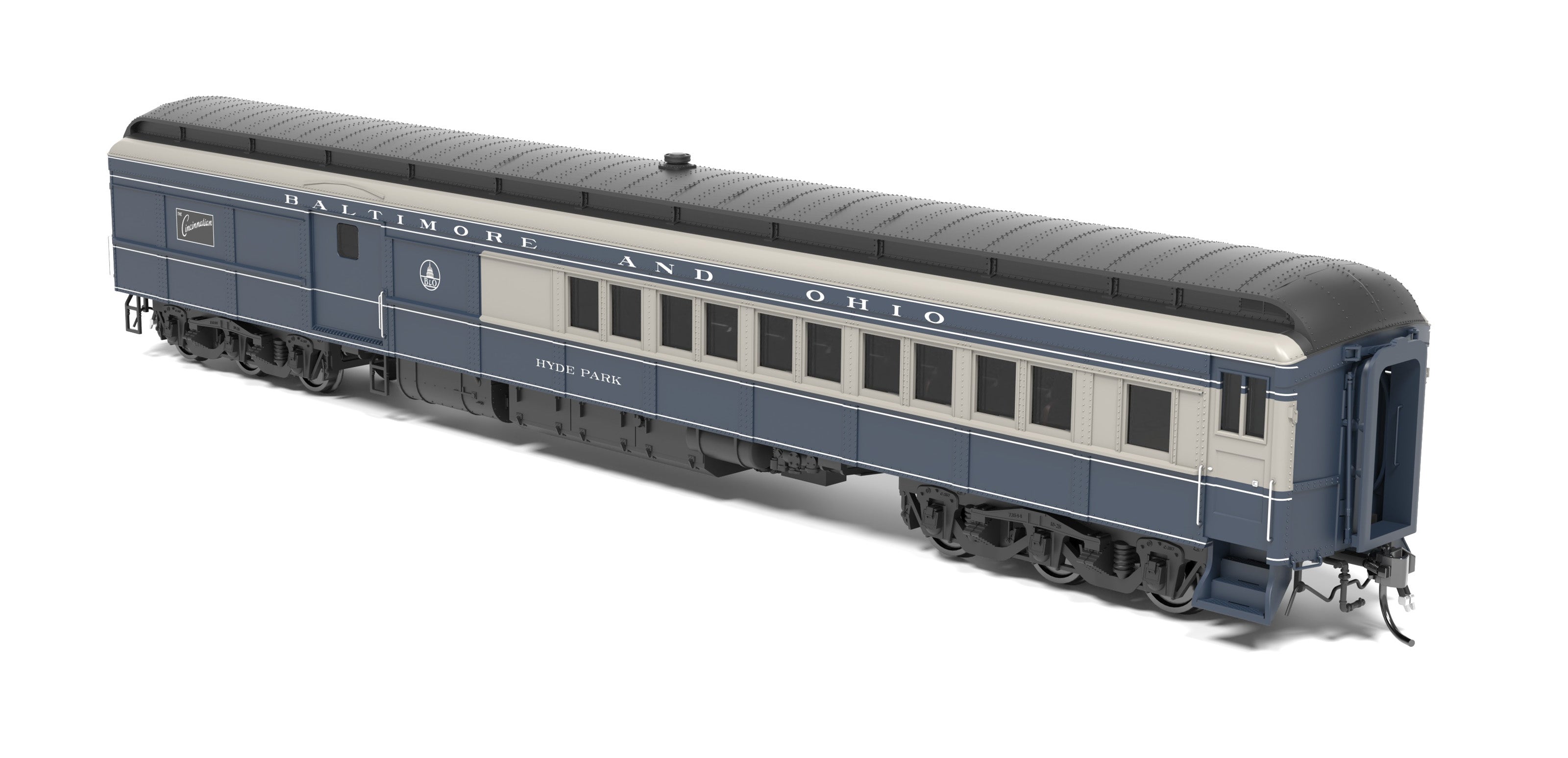 9718 B&O Cincinnatian Heavyweight 5-Car Passenger Set, HO Scale (Train World Exclusive)