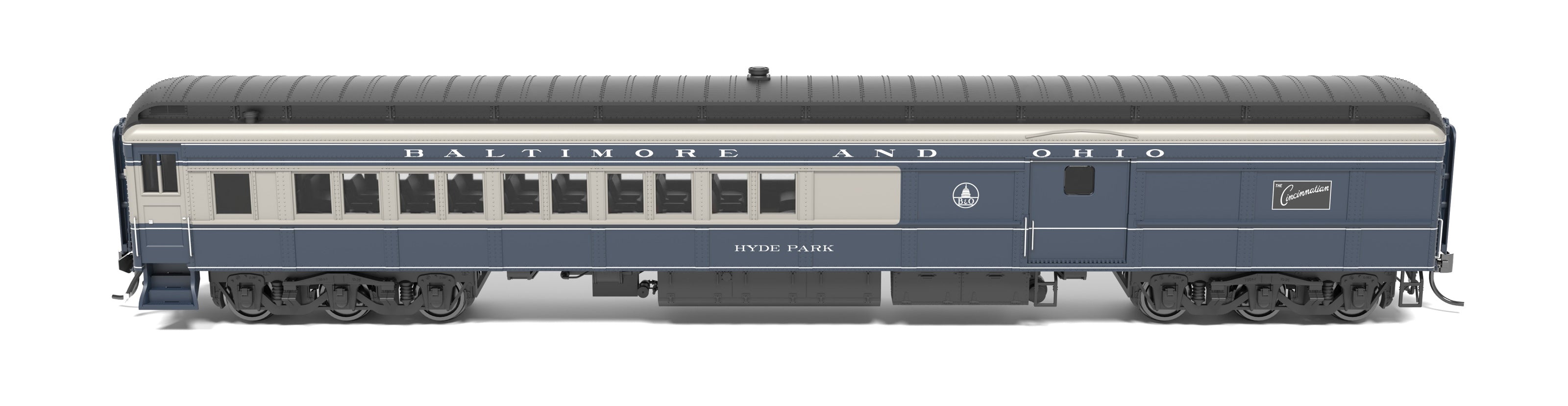 9718 B&O Cincinnatian Heavyweight 5-Car Passenger Set, HO Scale (Train World Exclusive)