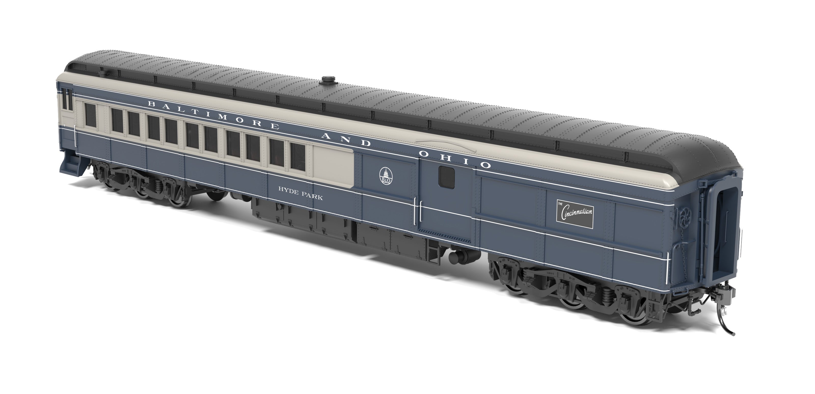 9718 B&O Cincinnatian Heavyweight 5-Car Passenger Set, HO Scale (Train World Exclusive)