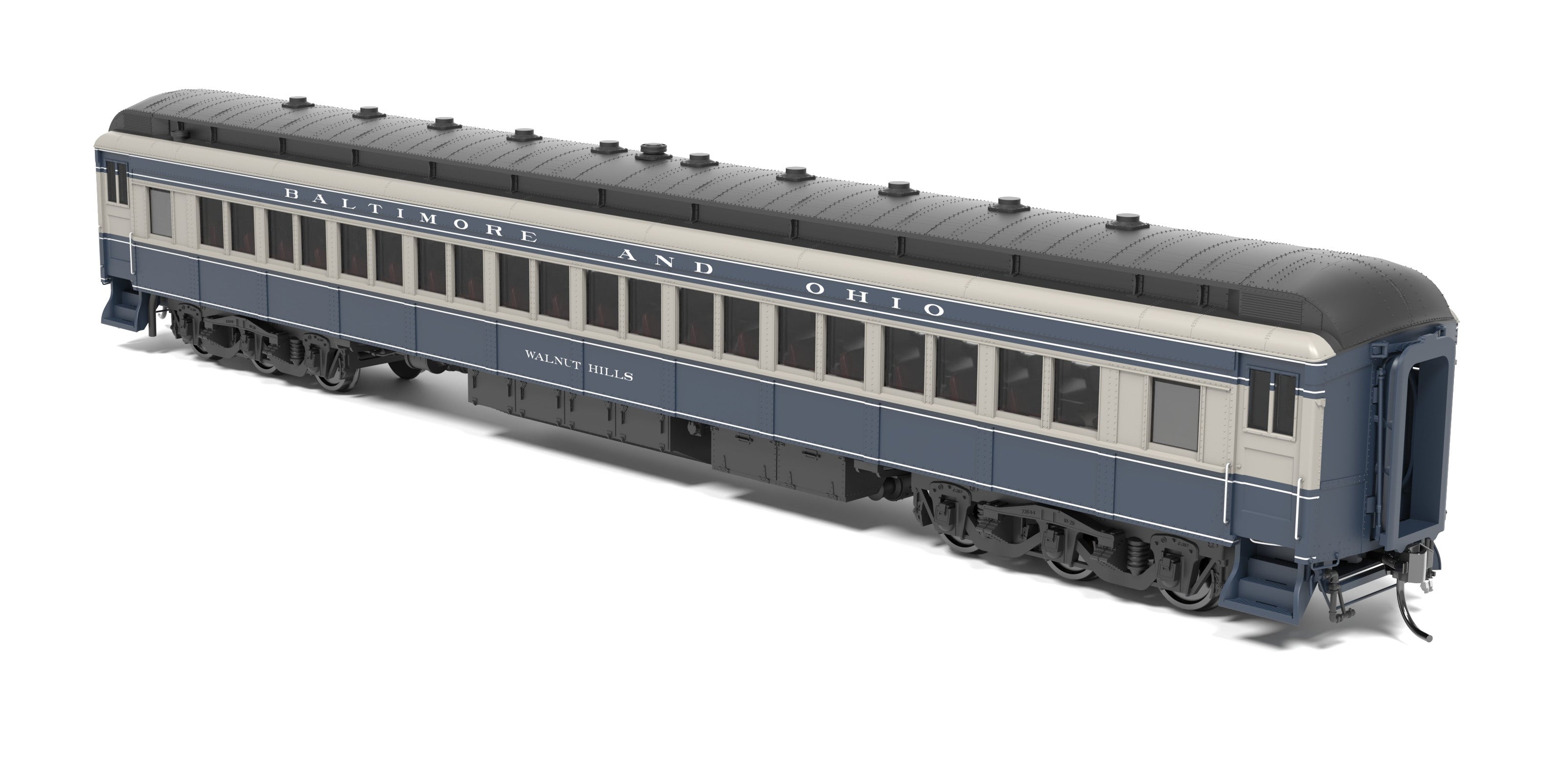 9718 B&O Cincinnatian Heavyweight 5-Car Passenger Set, HO Scale (Train World Exclusive)
