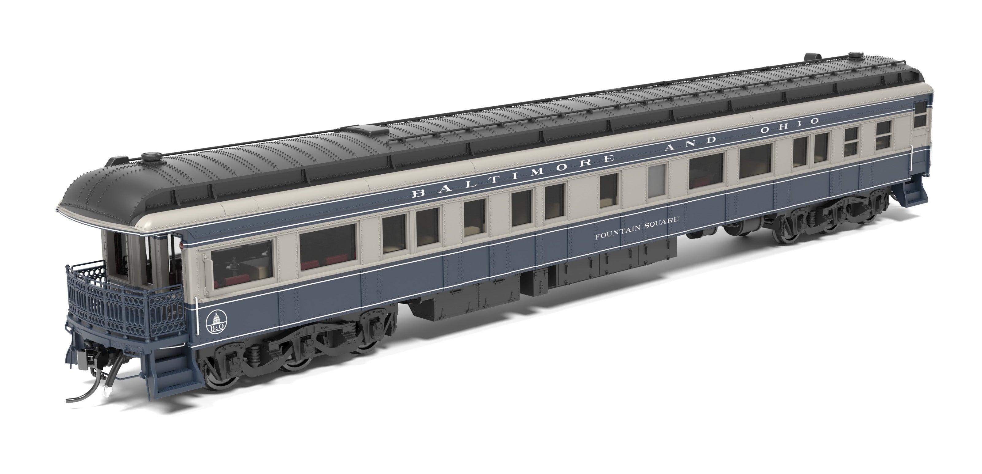 9718 B&O Cincinnatian Heavyweight 5-Car Passenger Set, HO Scale (Train World Exclusive)