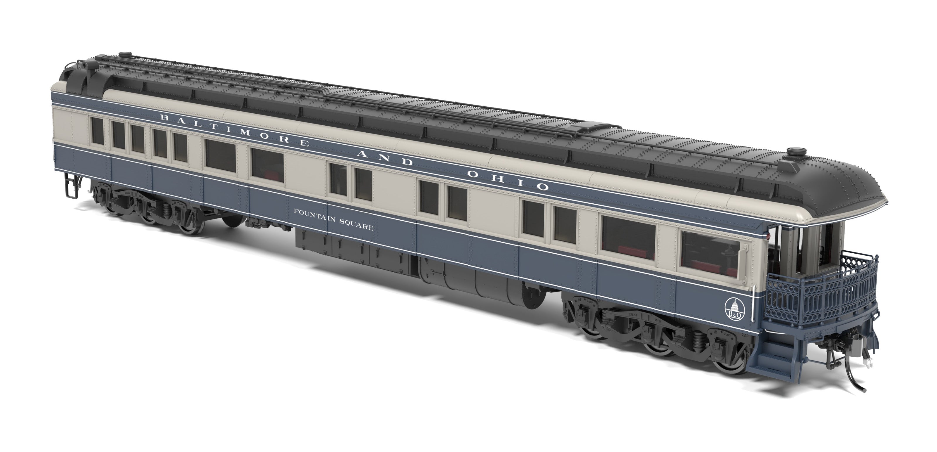 9718 B&O Cincinnatian Heavyweight 5-Car Passenger Set, HO Scale (Train World Exclusive)