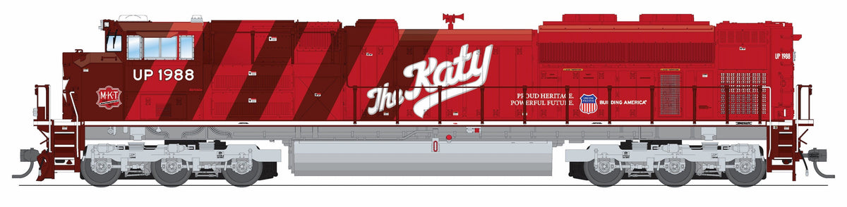 REFURBISHED R9778 EMD SD70ACe, UP 1988, MKT Heritage Paint, Paragon4 Sound/DC/DCC, w/ Smoke, HO