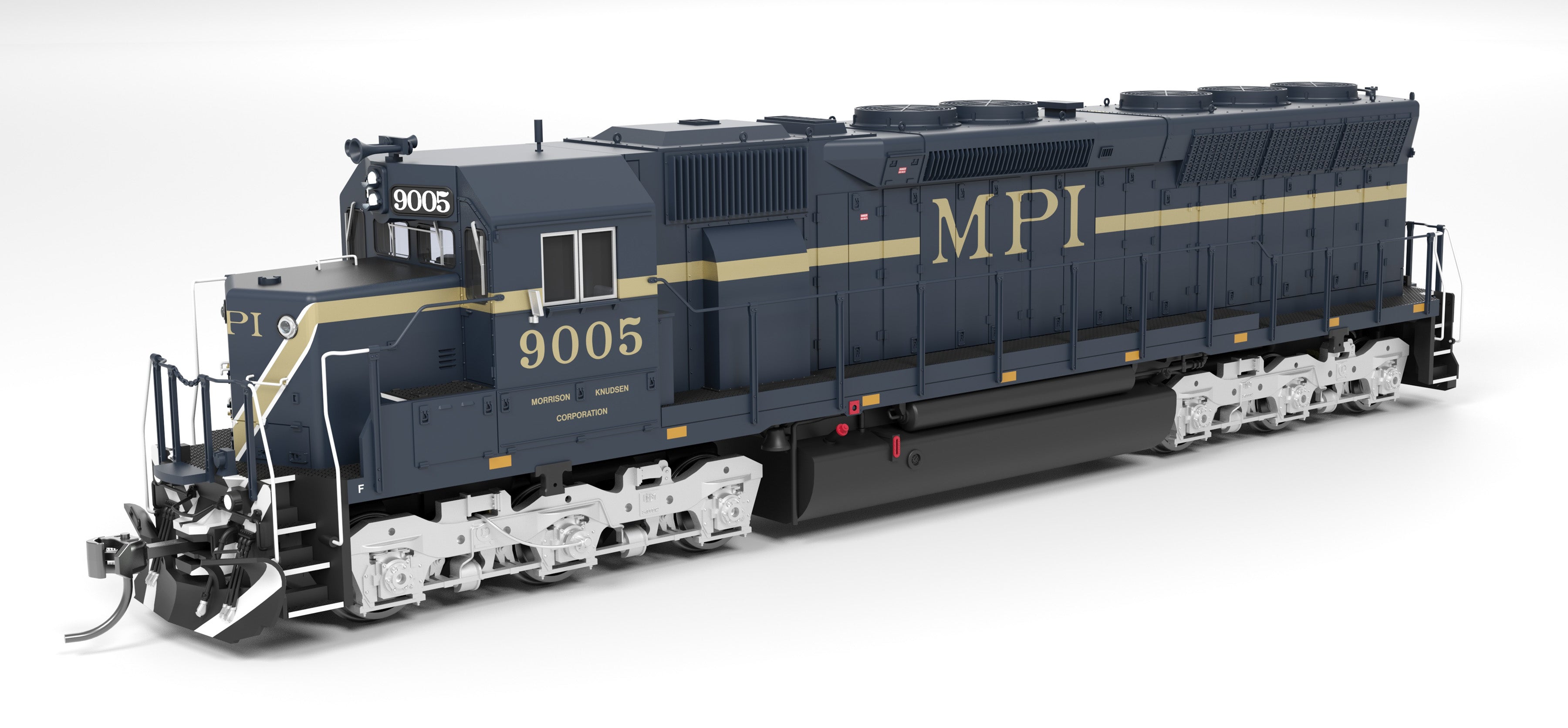 REFURBISHED R9812 EMD SD45, MPI 9005, Blue w/ Gold, Paragon4 Sound/DC/DCC, HO
