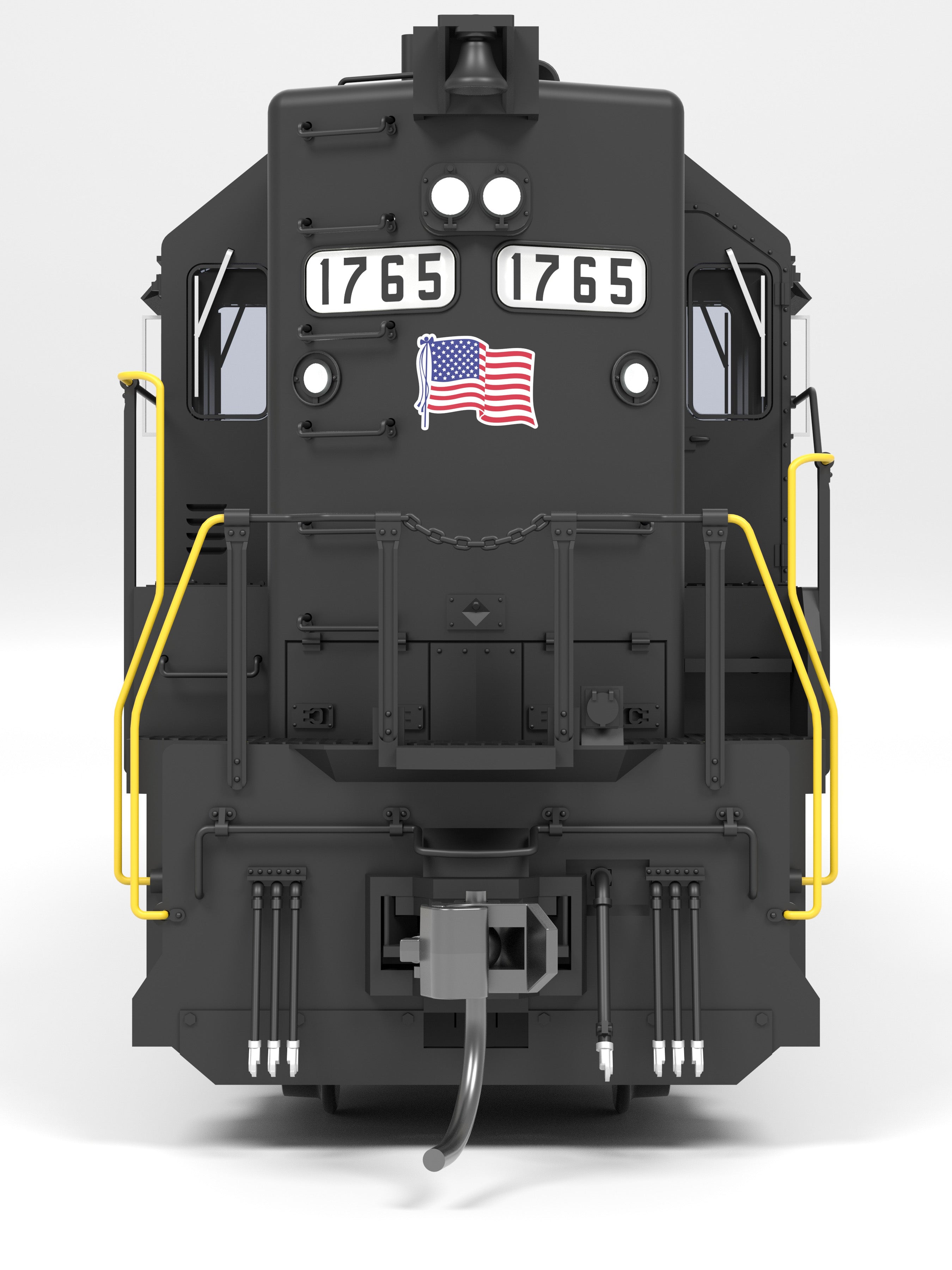 9795 EMD SD45, W&LE 1768, Early Scheme, Paragon4 Sound/DC/DCC, HO (Available from Hobbytyme Distributors)