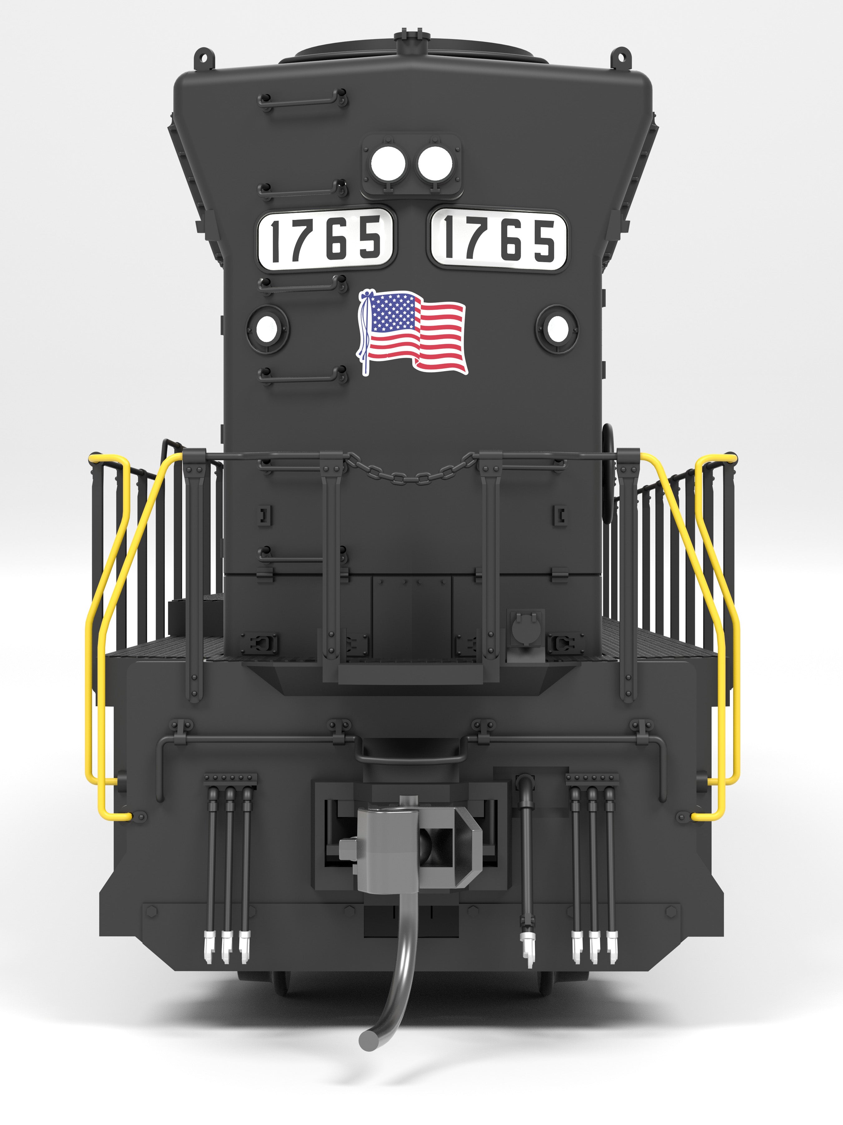 9795 EMD SD45, W&LE 1768, Early Scheme, Paragon4 Sound/DC/DCC, HO (Available from Hobbytyme Distributors)