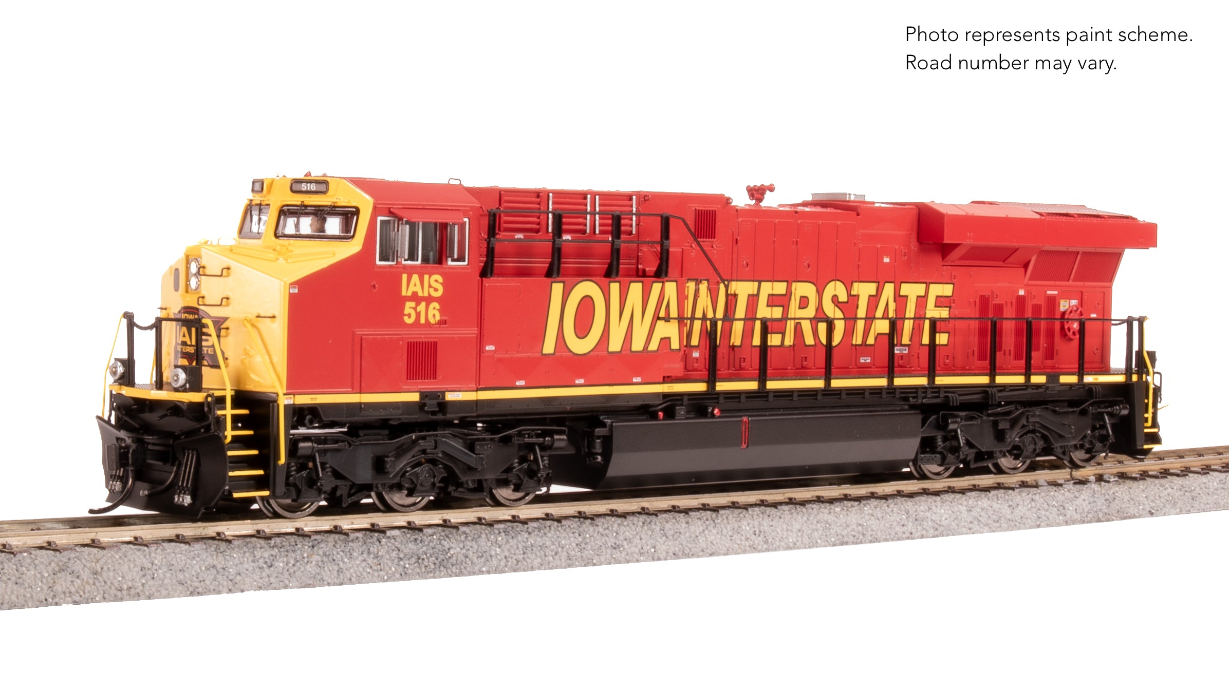 9872 GE ES44AC, IAIS 516, 30th Anniversary "Rock Island" Paint, Paragon4 Sound/DC/DCC, w/ Smoke, HO