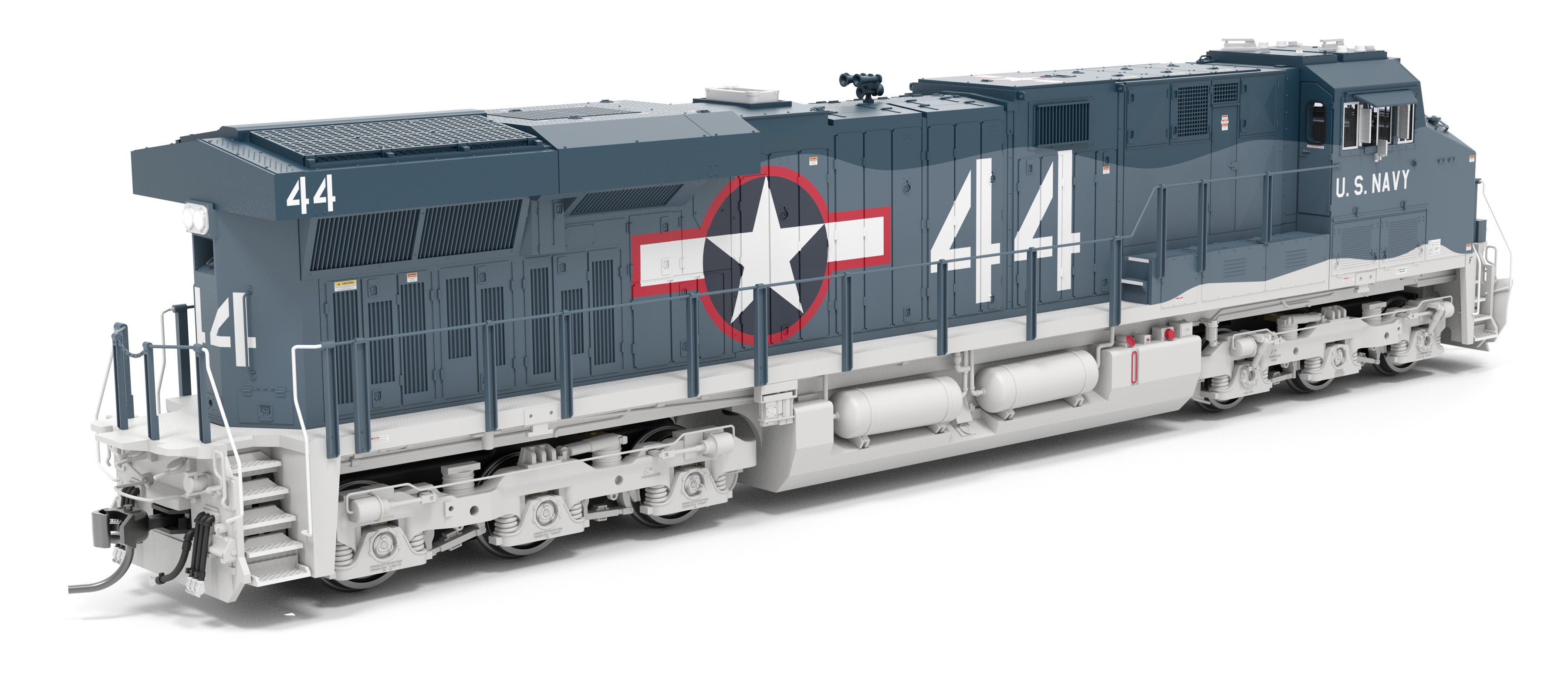 9875 GE ES44AC, US Navy #44, Fantasy Paint Scheme, No-Sound / DCC-Ready, HO