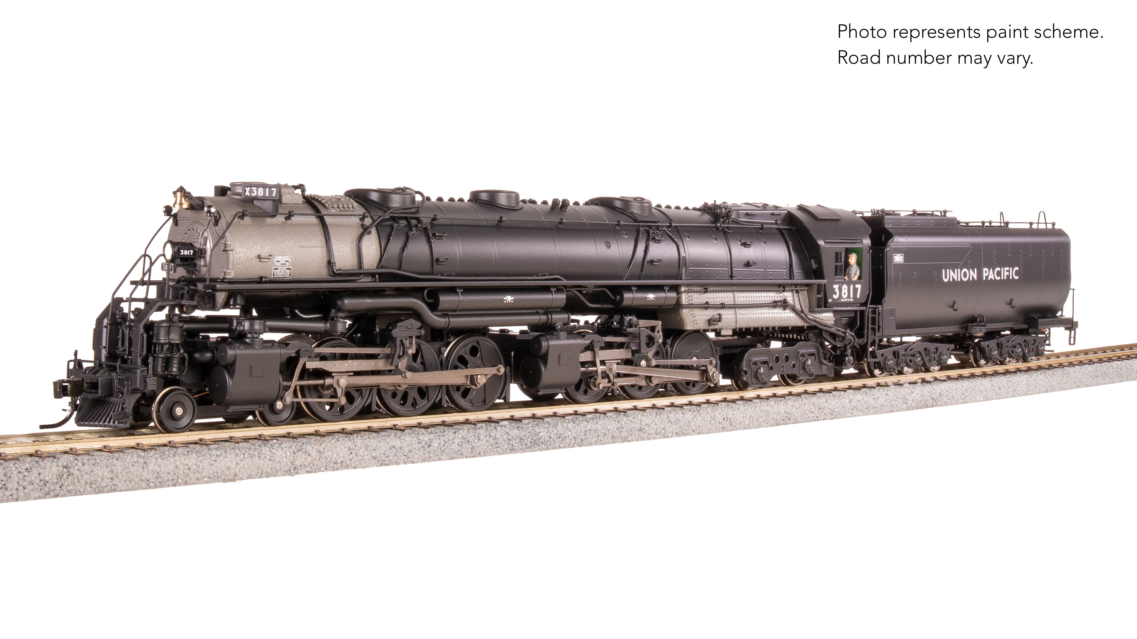 9901 UP Early Challenger (CSA-2), #3817, Post-1947, As-Delivered Front Engine, Paragon4 Sound/DC/DCC, Smoke, HO