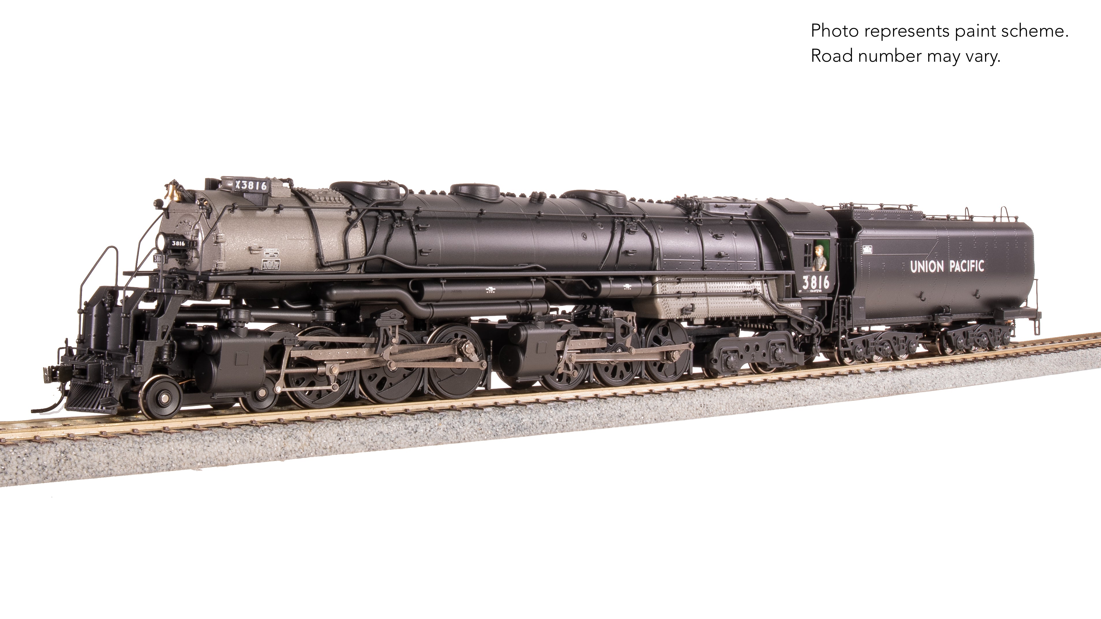 9907 UP Early Challenger (CSA-2), #3816, Post-1947, Re-built Front Engine, Paragon4 Sound/DC/DCC, Smoke, HO