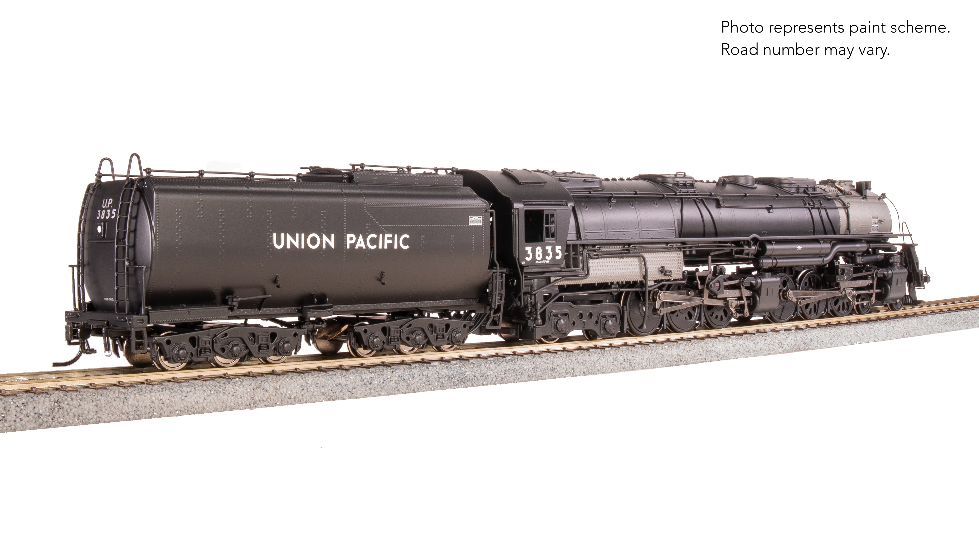 9914 UP Early Challenger (CSA-2), #3835, Post-1947, Integral Cast Cylinder Front Engine, No-Sound / DCC-Ready, HO
