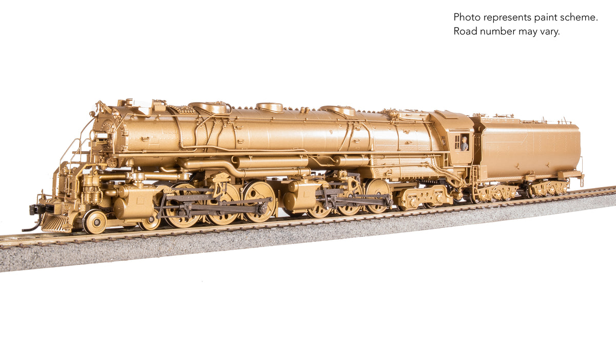 9922 UP Early Challenger (CSA-2), Unlettered, Painted Brass, No-Sound / DCC-Ready, HO
