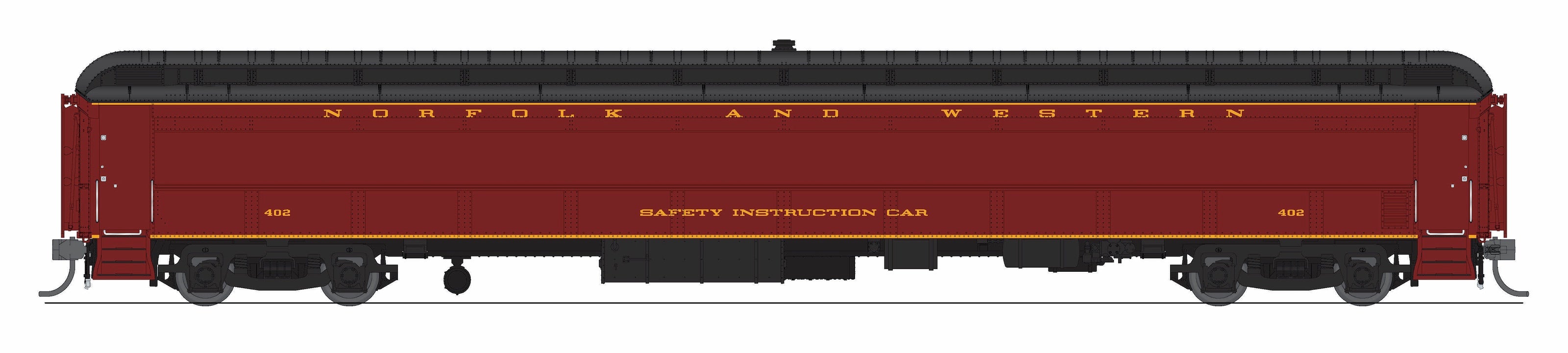 9934 Railroad Instruction Car, N&W 402, HO Scale
