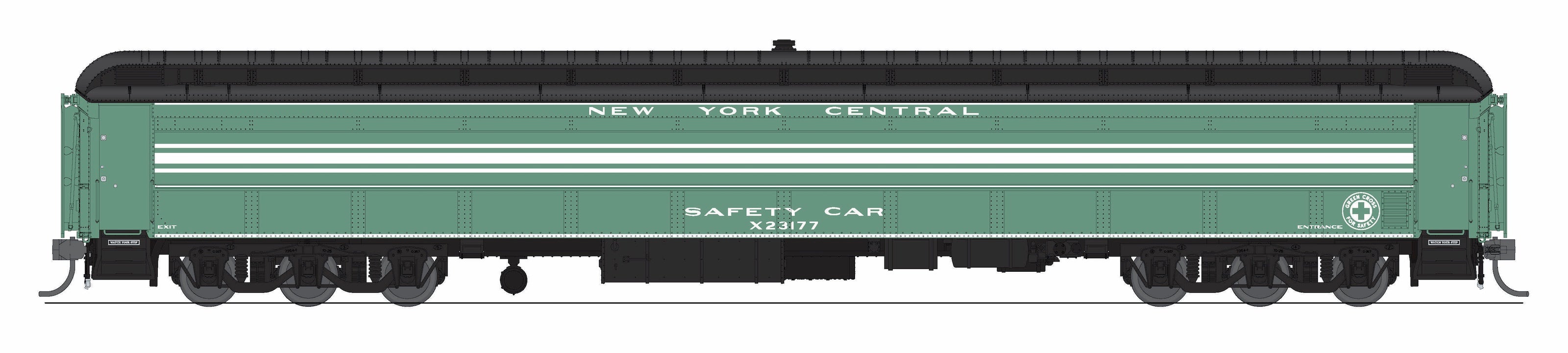 9935 Railroad Instruction Car, NYC X23177, HO Scale