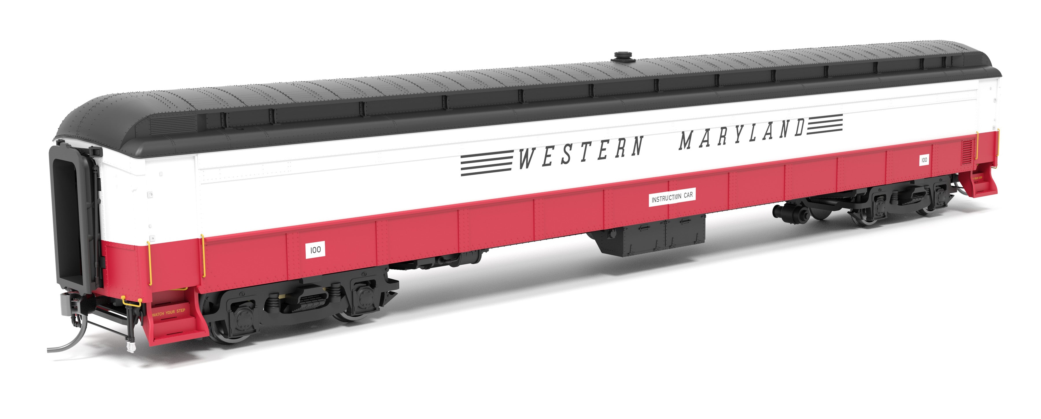 9936 Railroad Instruction Car, Western Maryland WM 100, HO Scale