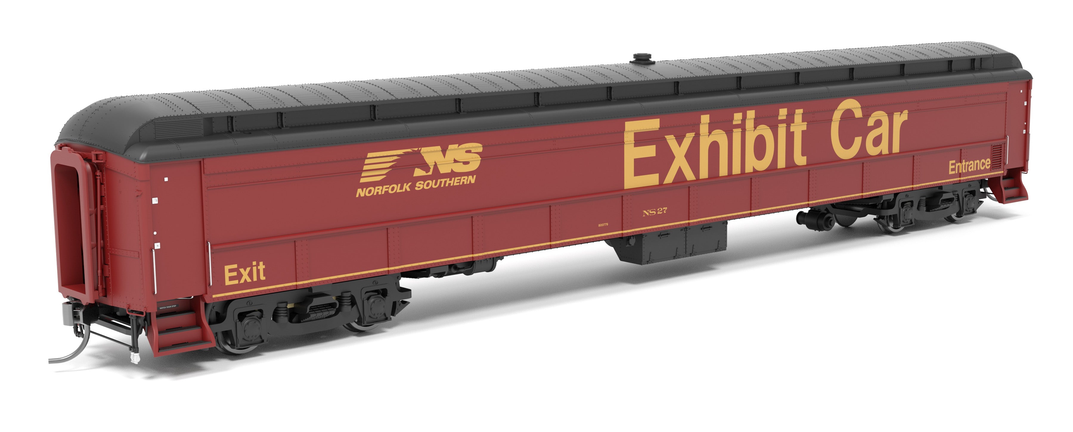 9938 Railroad Exhibit Car, Norfolk Southern NS 27, HO Scale